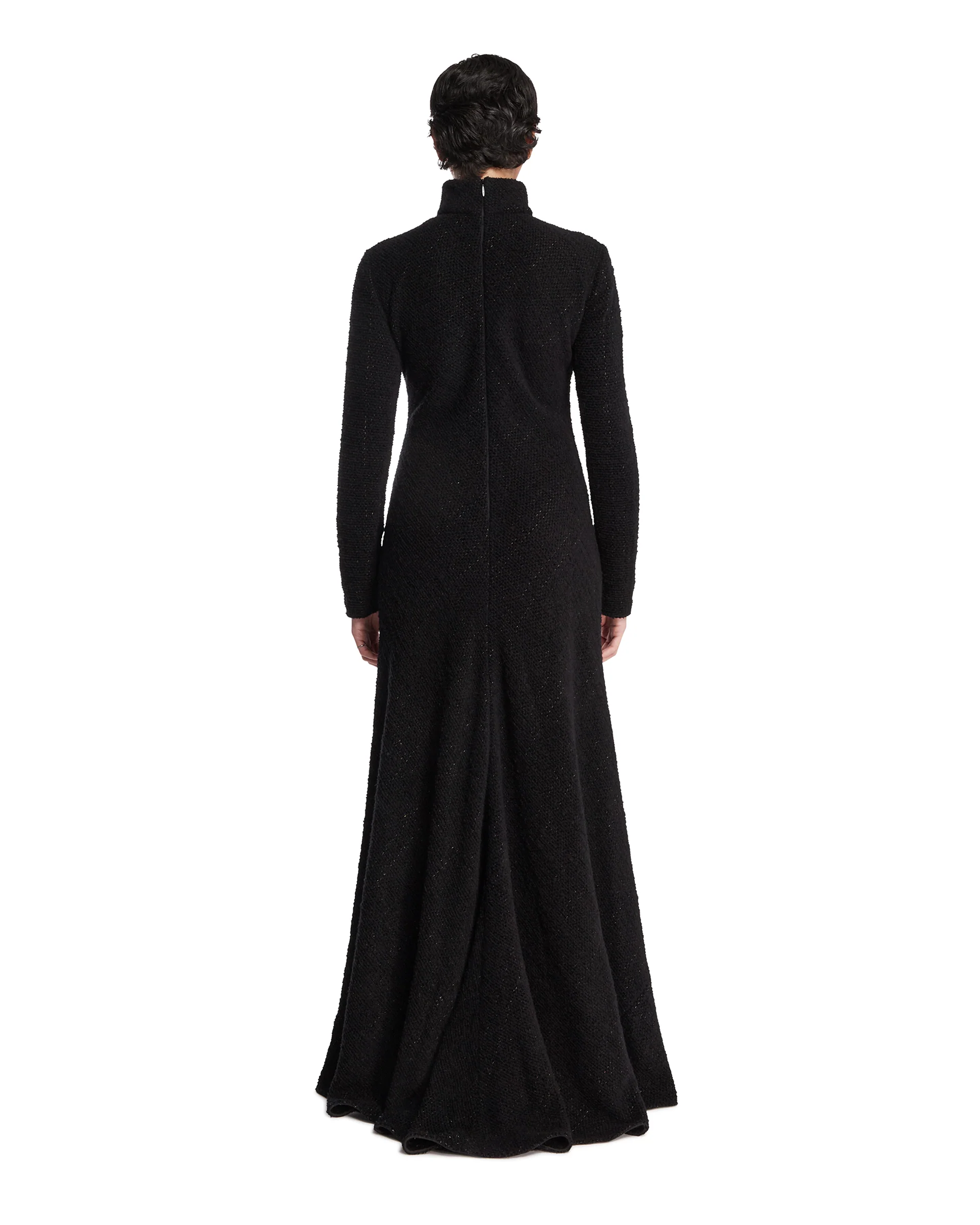 Abito Melani in Cashmere Nero - Image 5