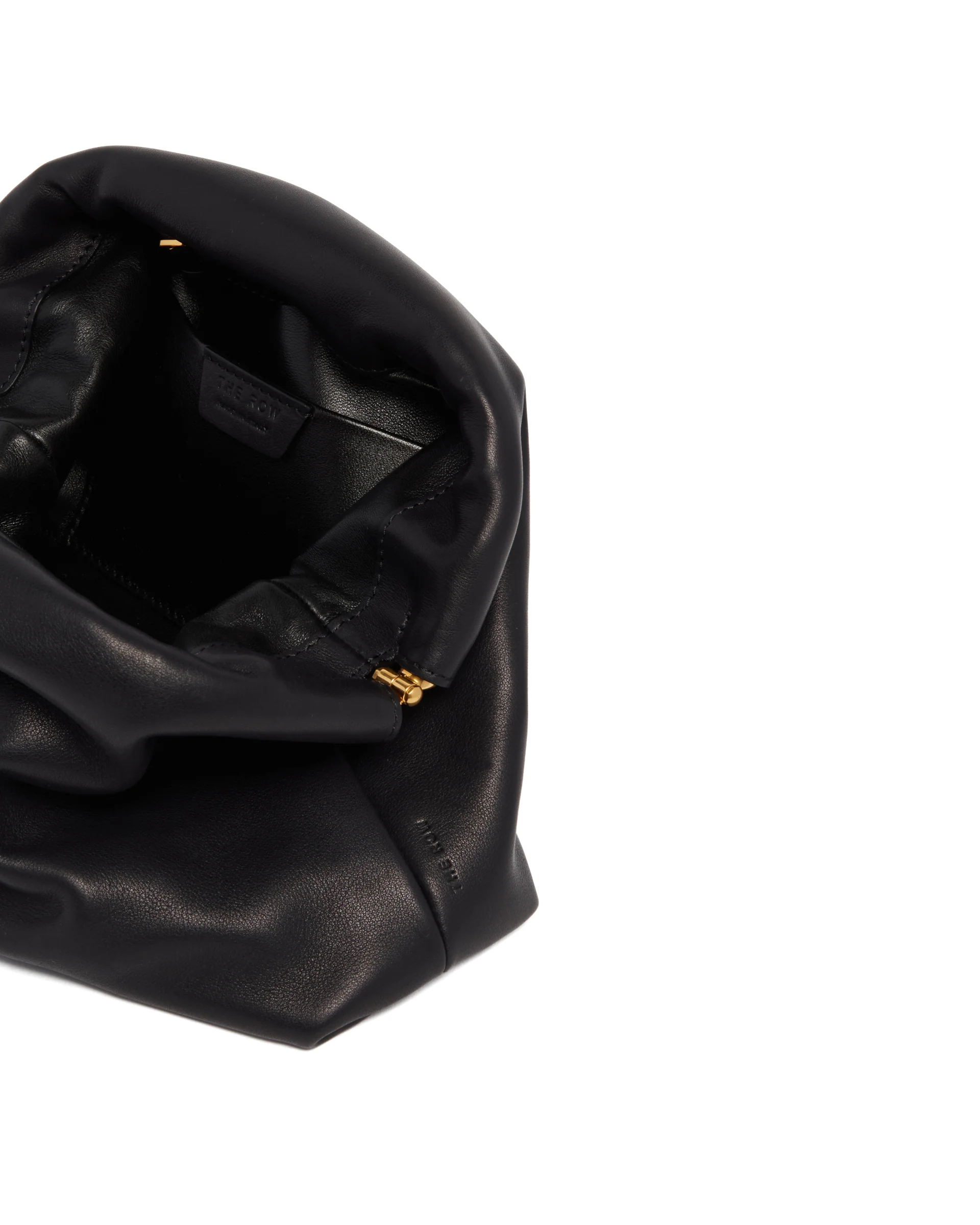 Clutch Mira in Pelle Nera - Image 4