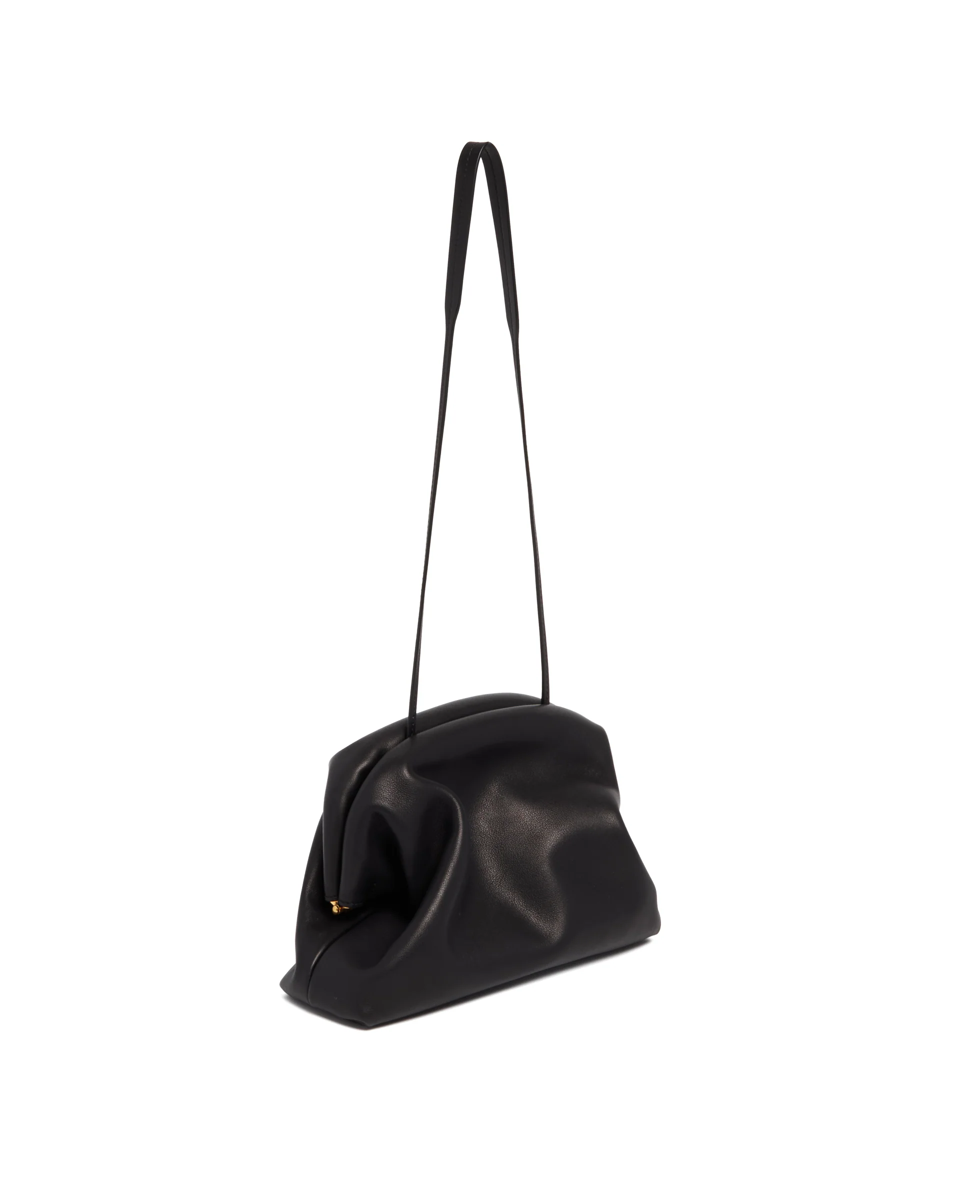 Clutch Mira in Pelle Nera - Image 5