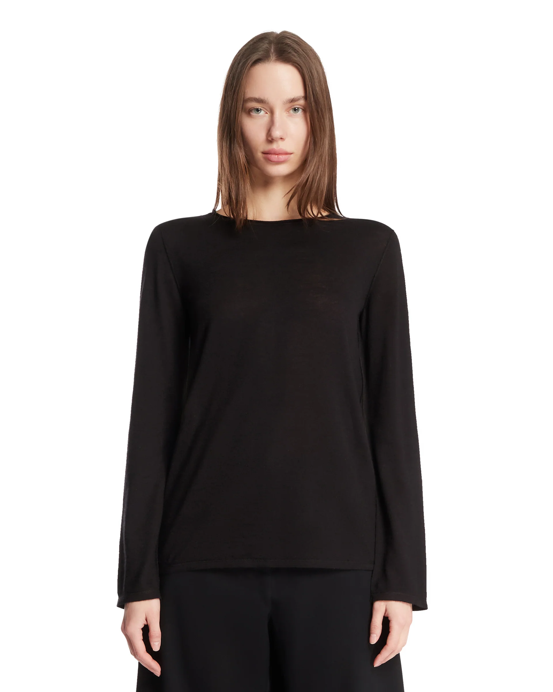 T-Shirt in Cashmere Monton Nera
