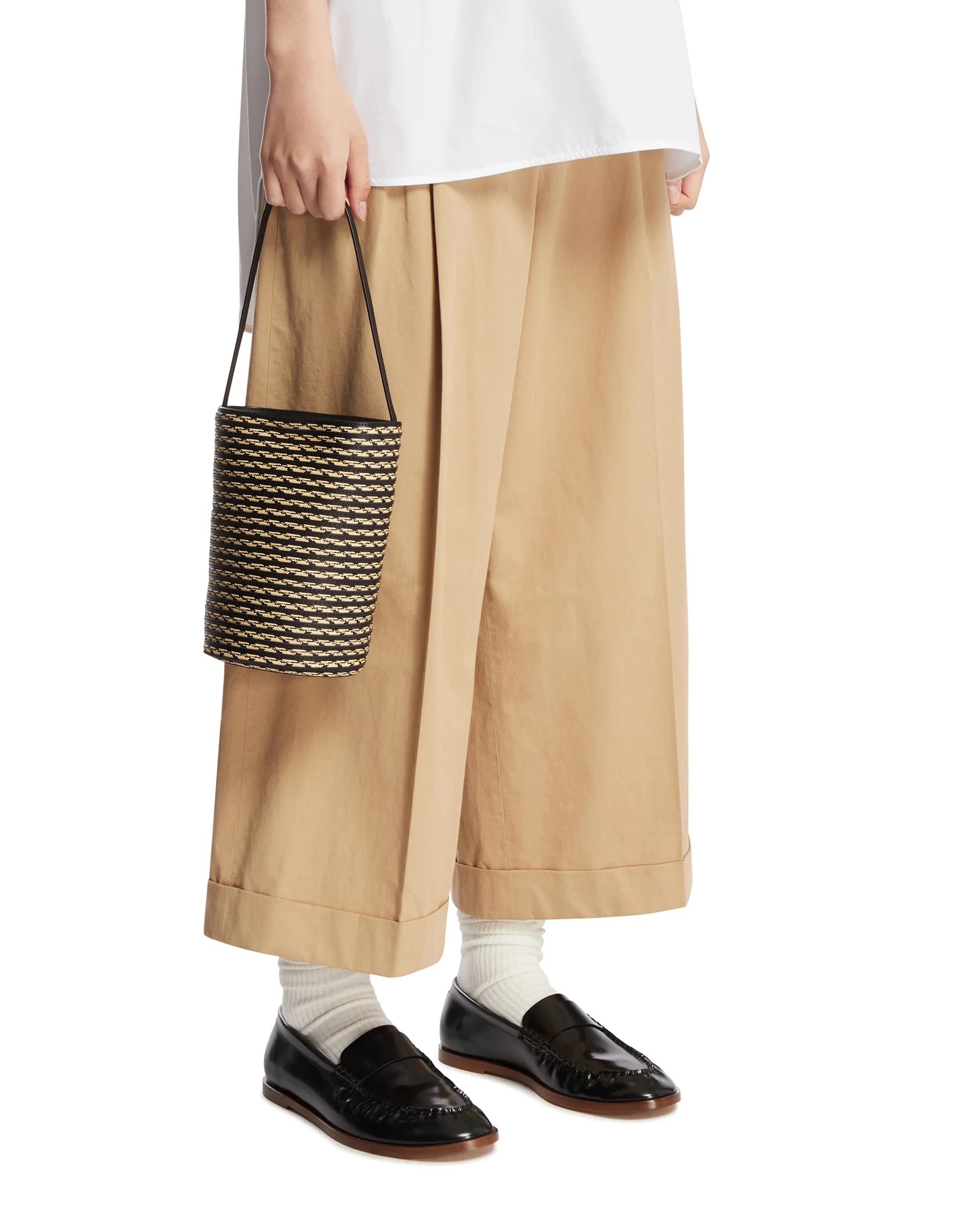 Borsa N/S Park Tote Piccola In Rafia - Image 3