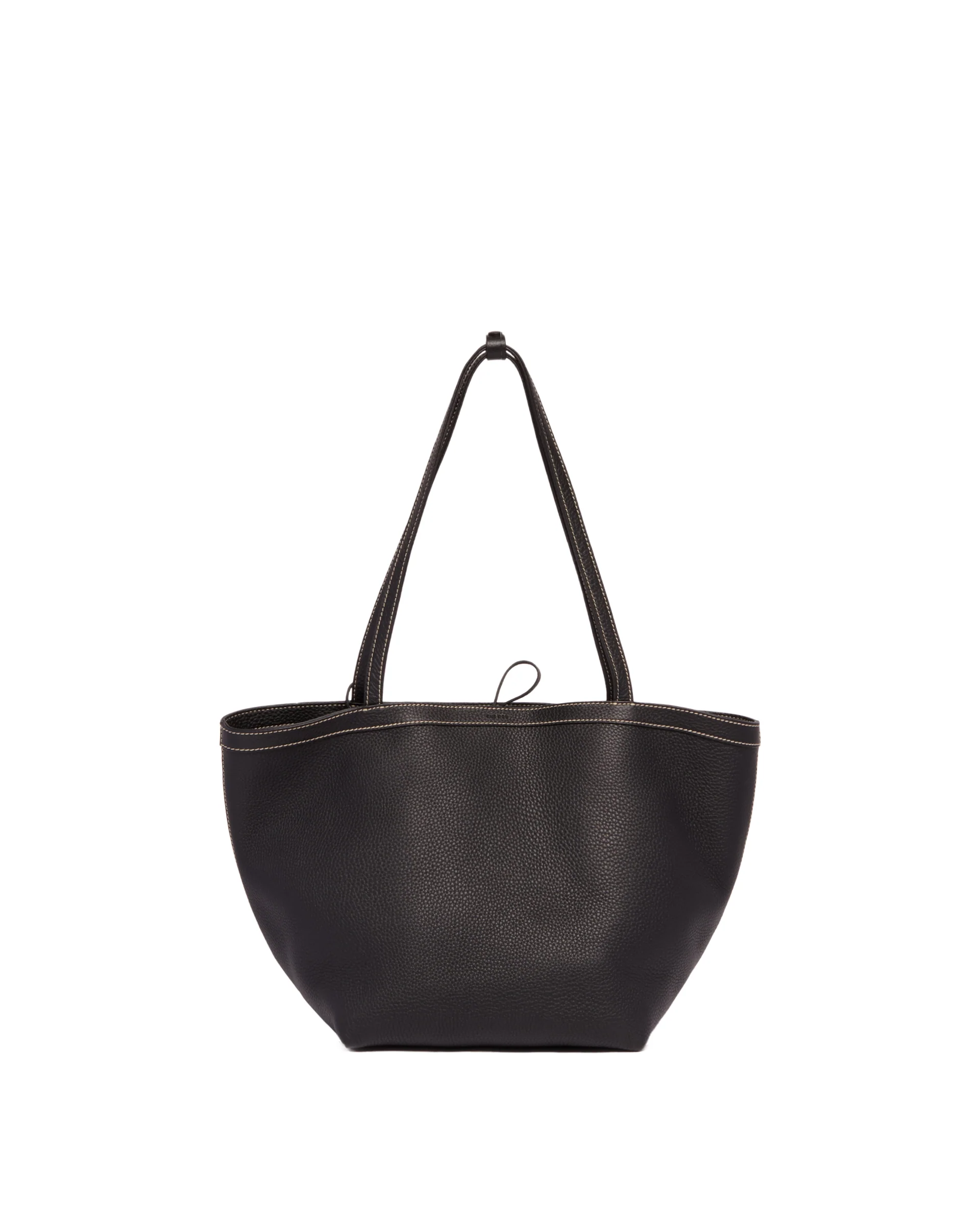 Borsa Park Tote Three Stitch In Pelle Nera