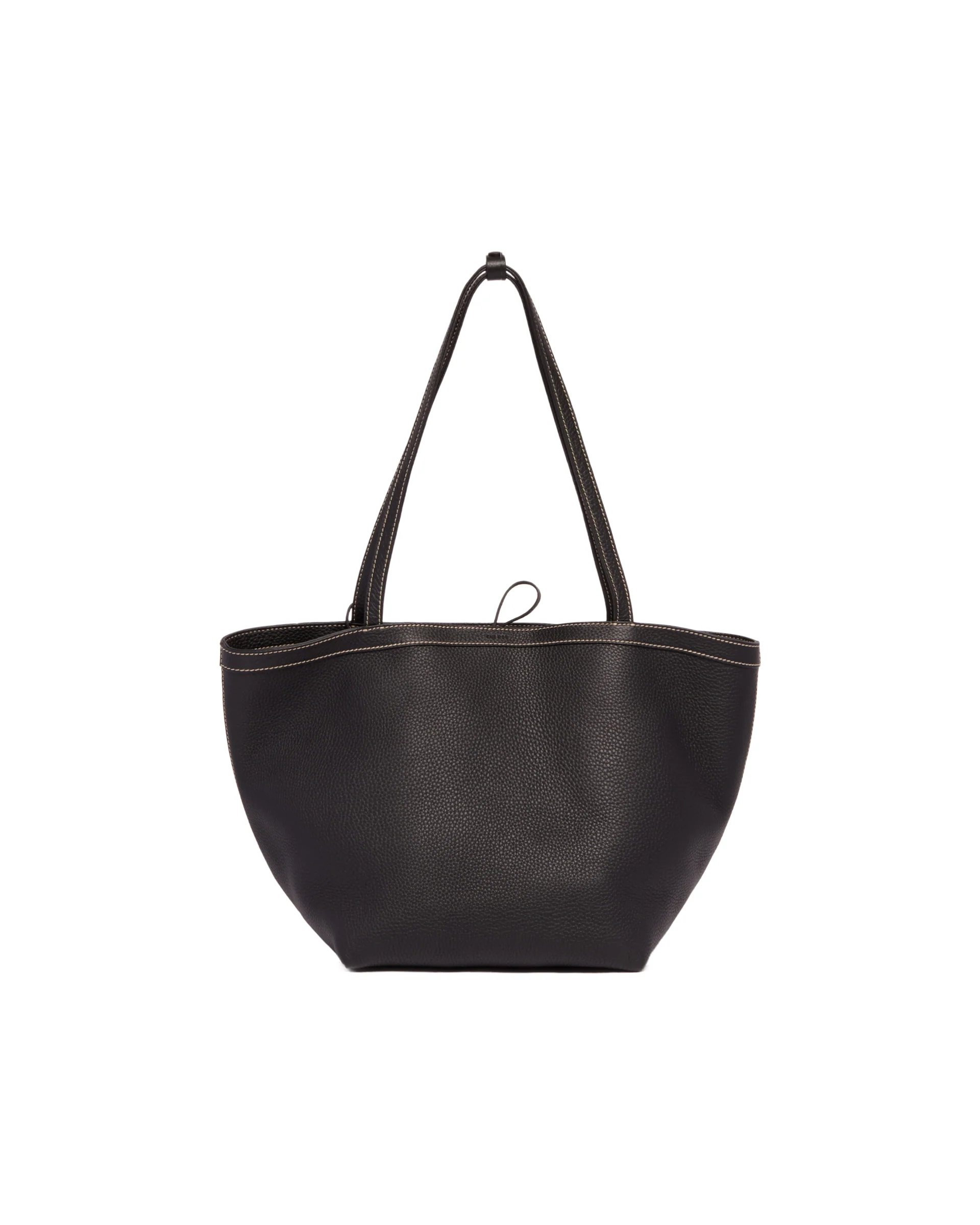 Borsa Park Tote Three Stitch In Pelle Nera - Image 2