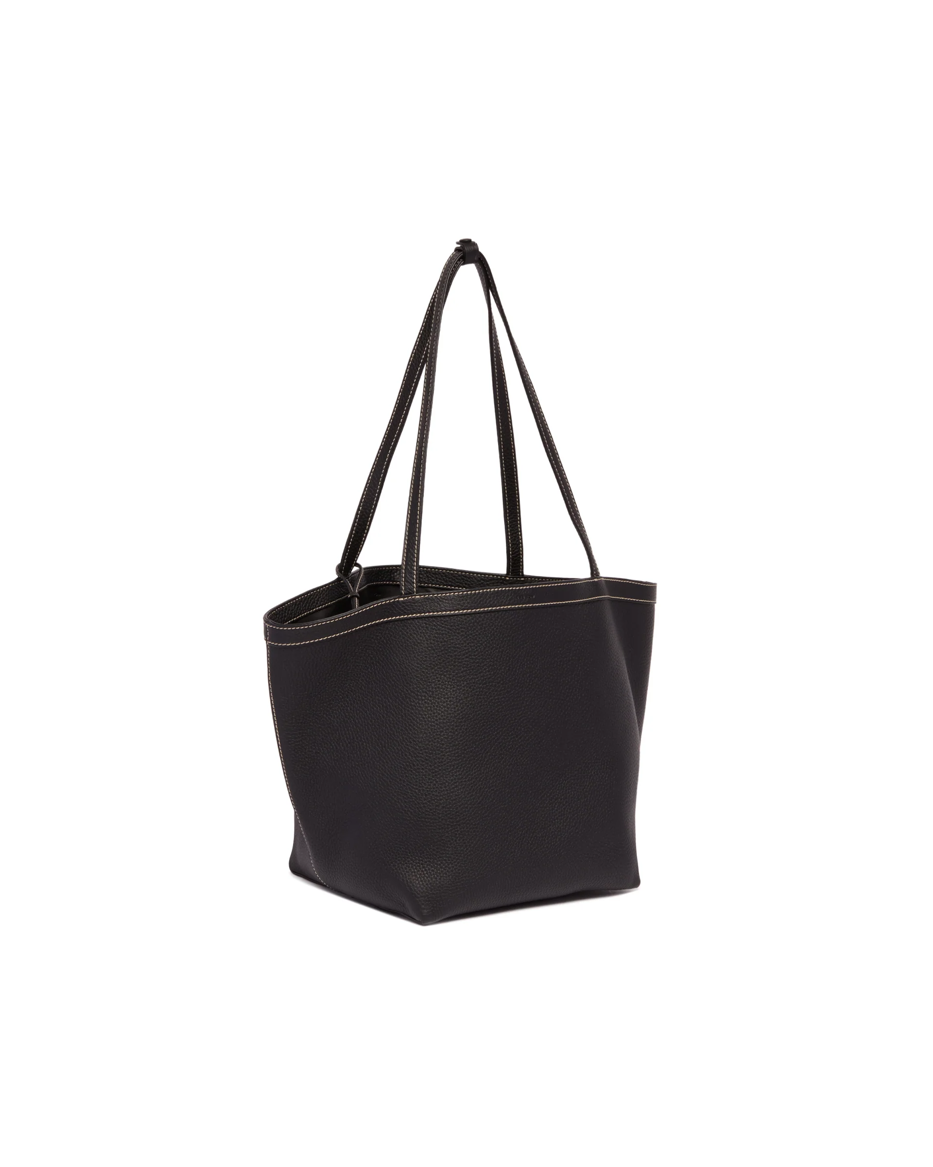 Borsa Park Tote Three Stitch In Pelle Nera - Image 5