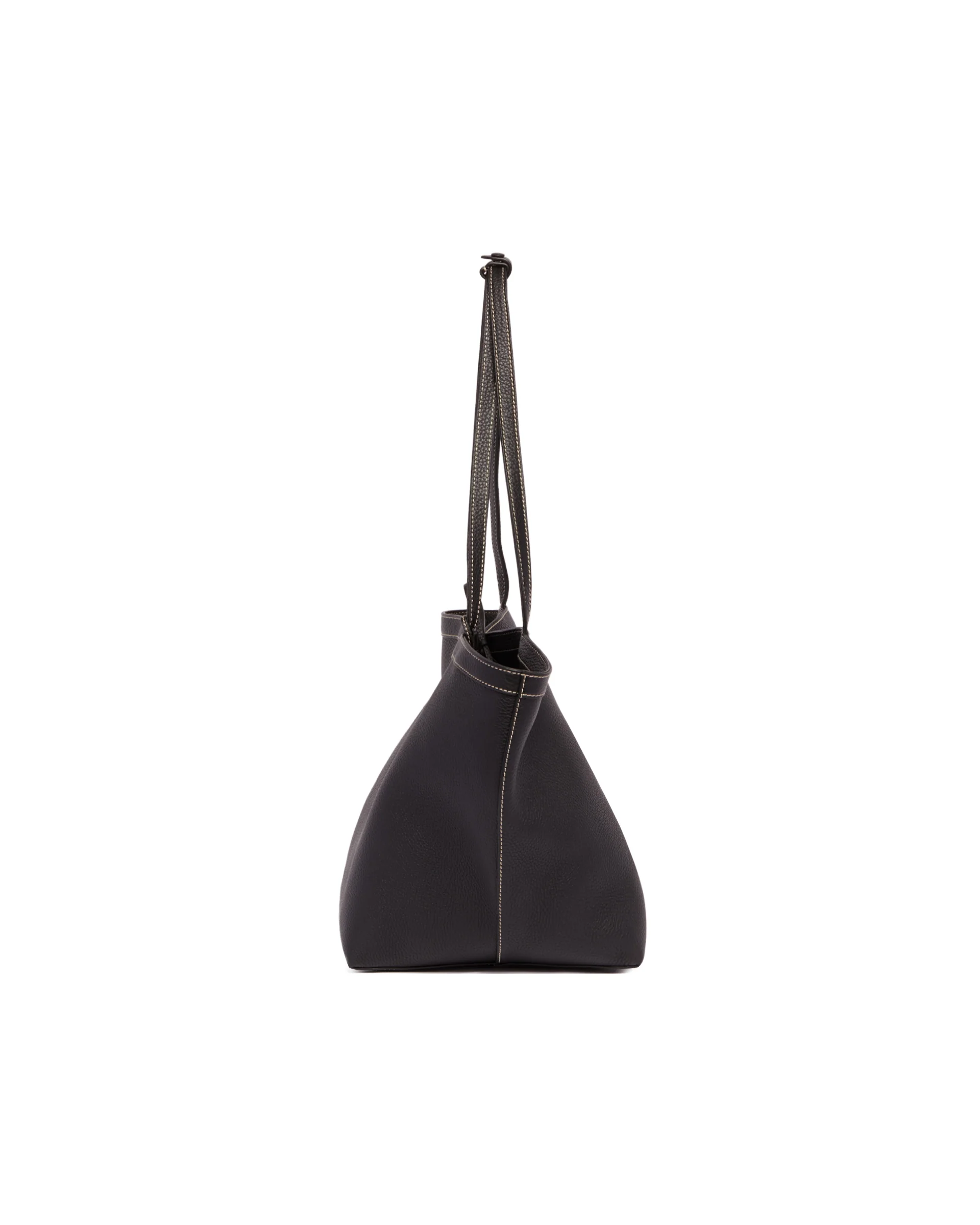 Borsa Park Tote Three Stitch In Pelle Nera - Image 7