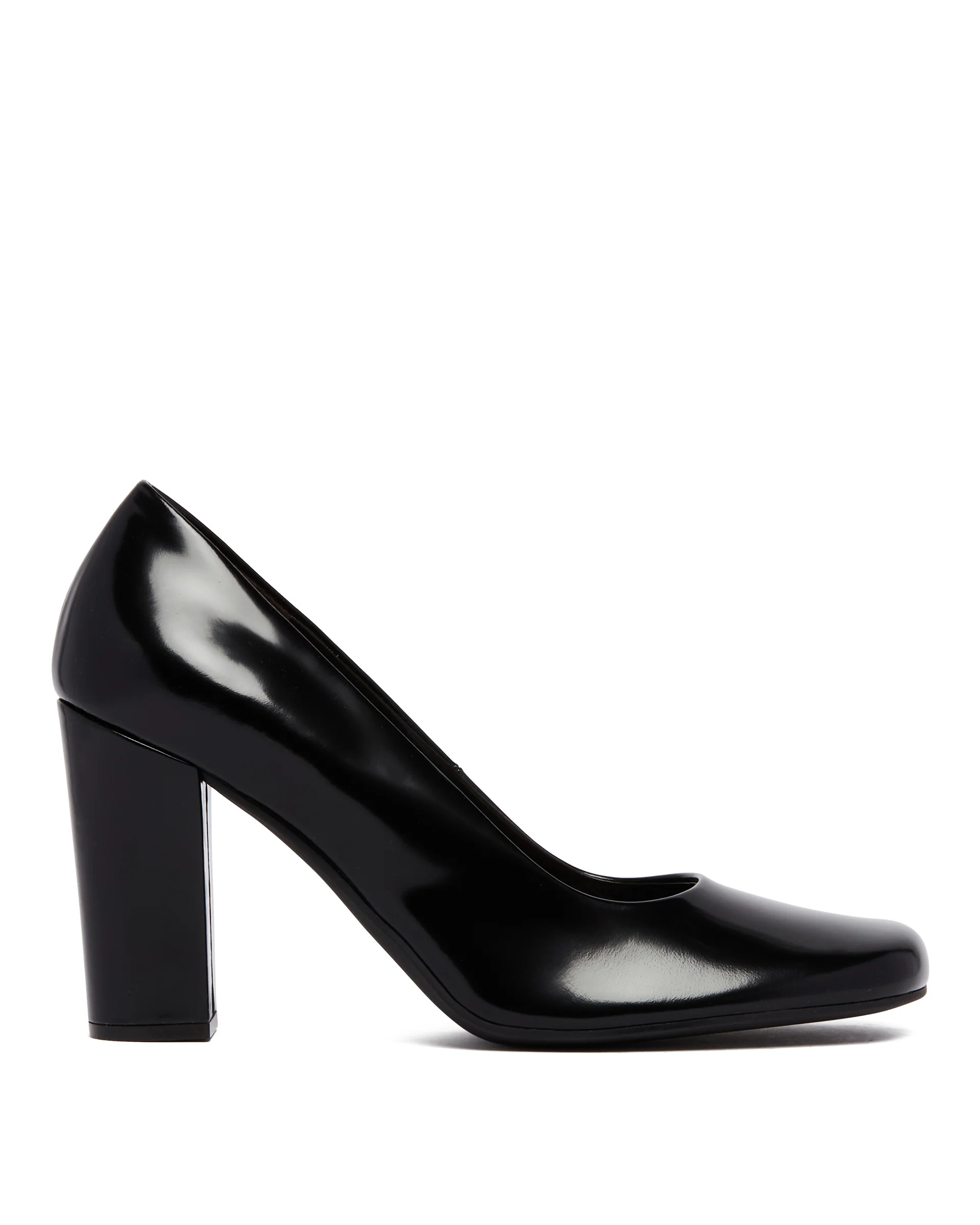 Decollete Alte in Pelle Penelope Nere