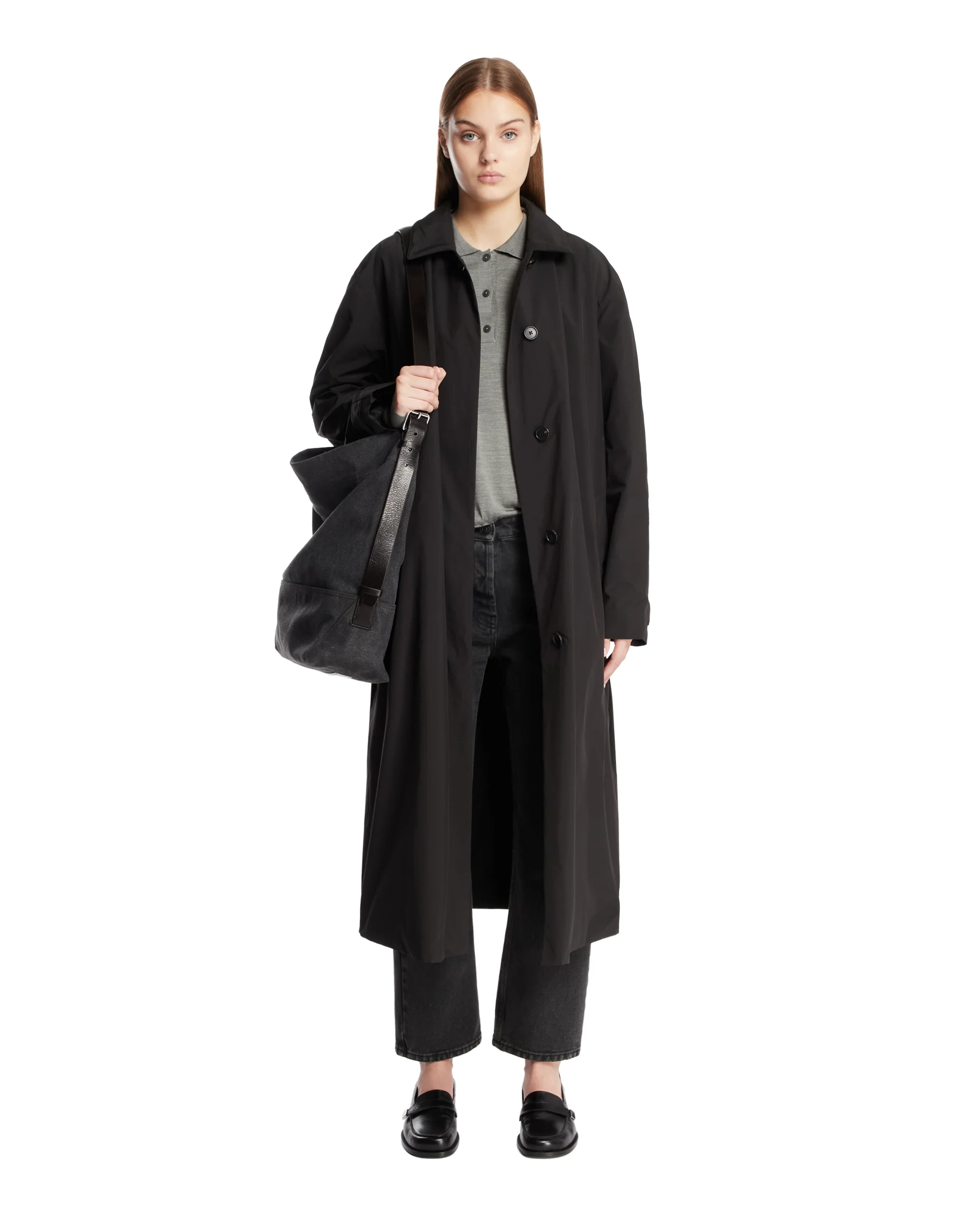 Jeans in Cotone Riaco Neri - Image 3