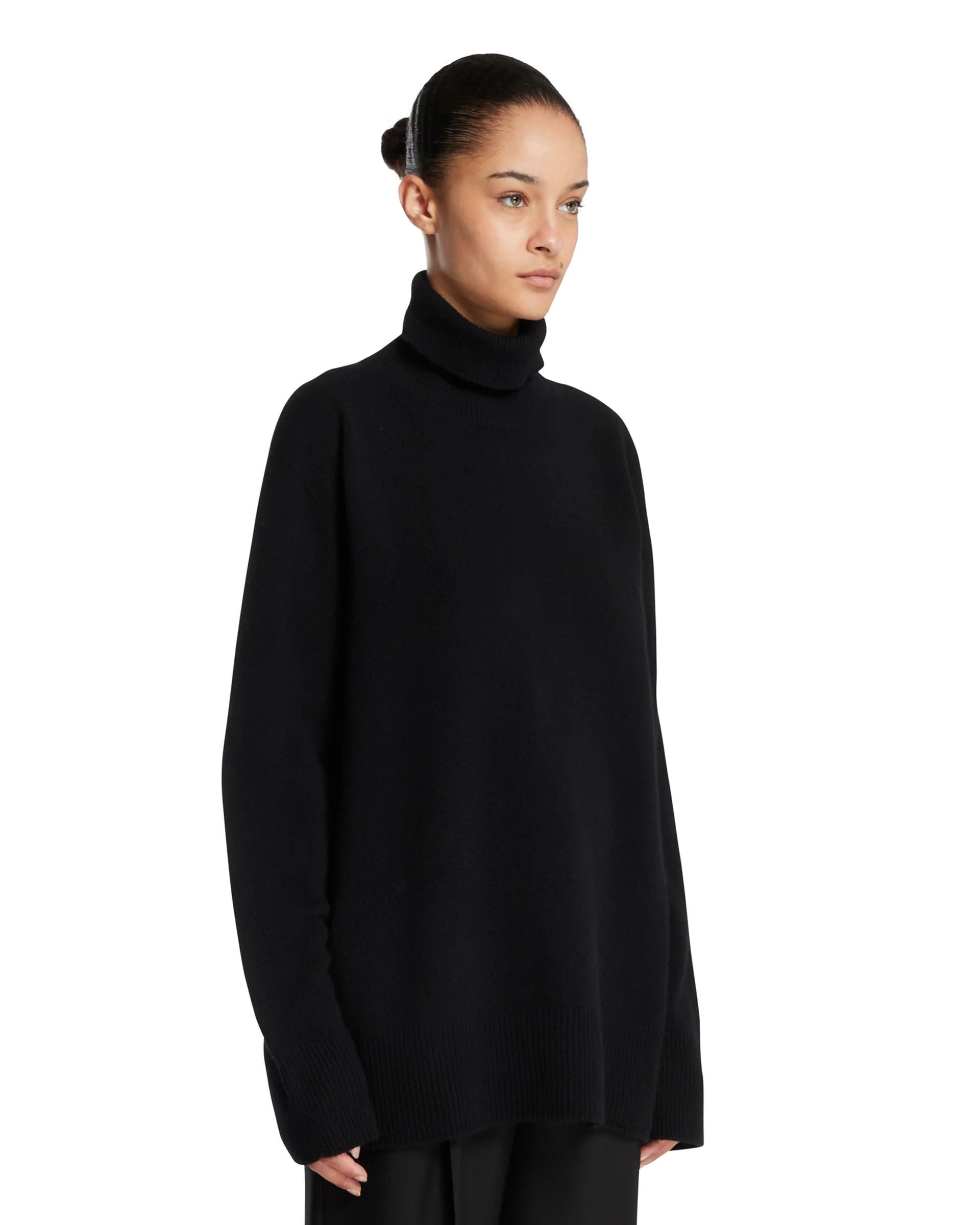 Maglione Stepny In Cashmere Nero - Image 2
