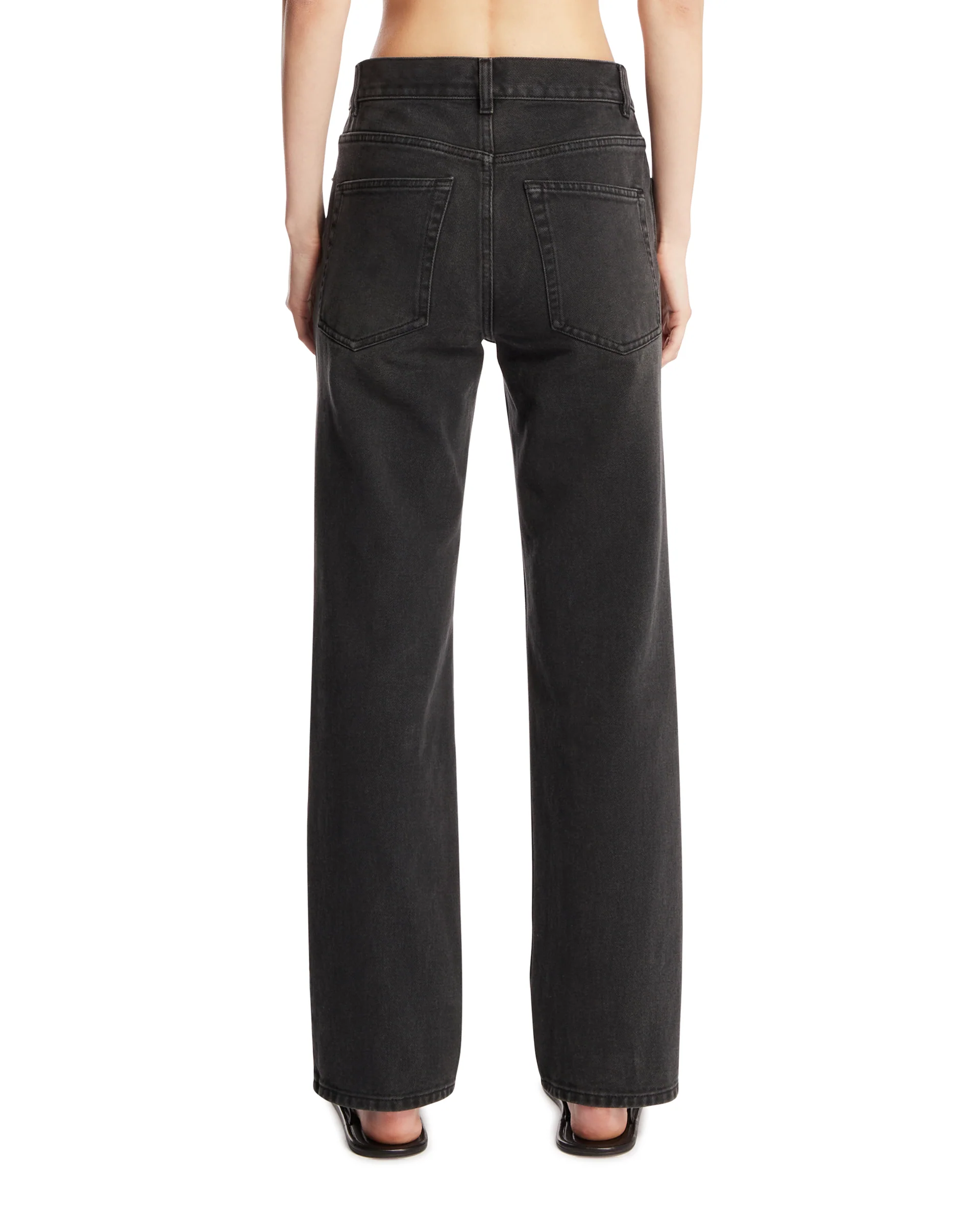 Jeans A Gamba Dritta Neri - Image 5