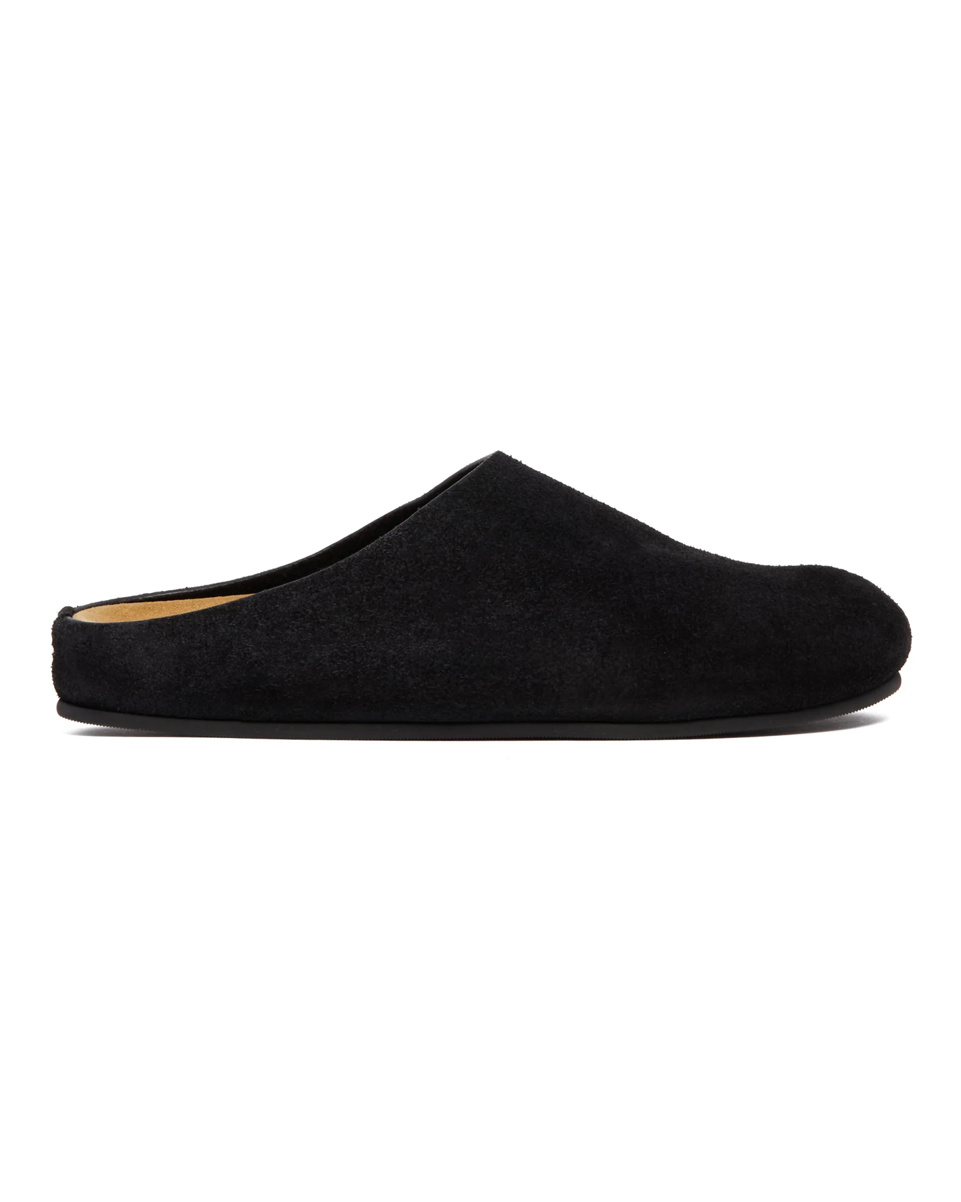 Mules Hugo In Suede Nere - Image 2