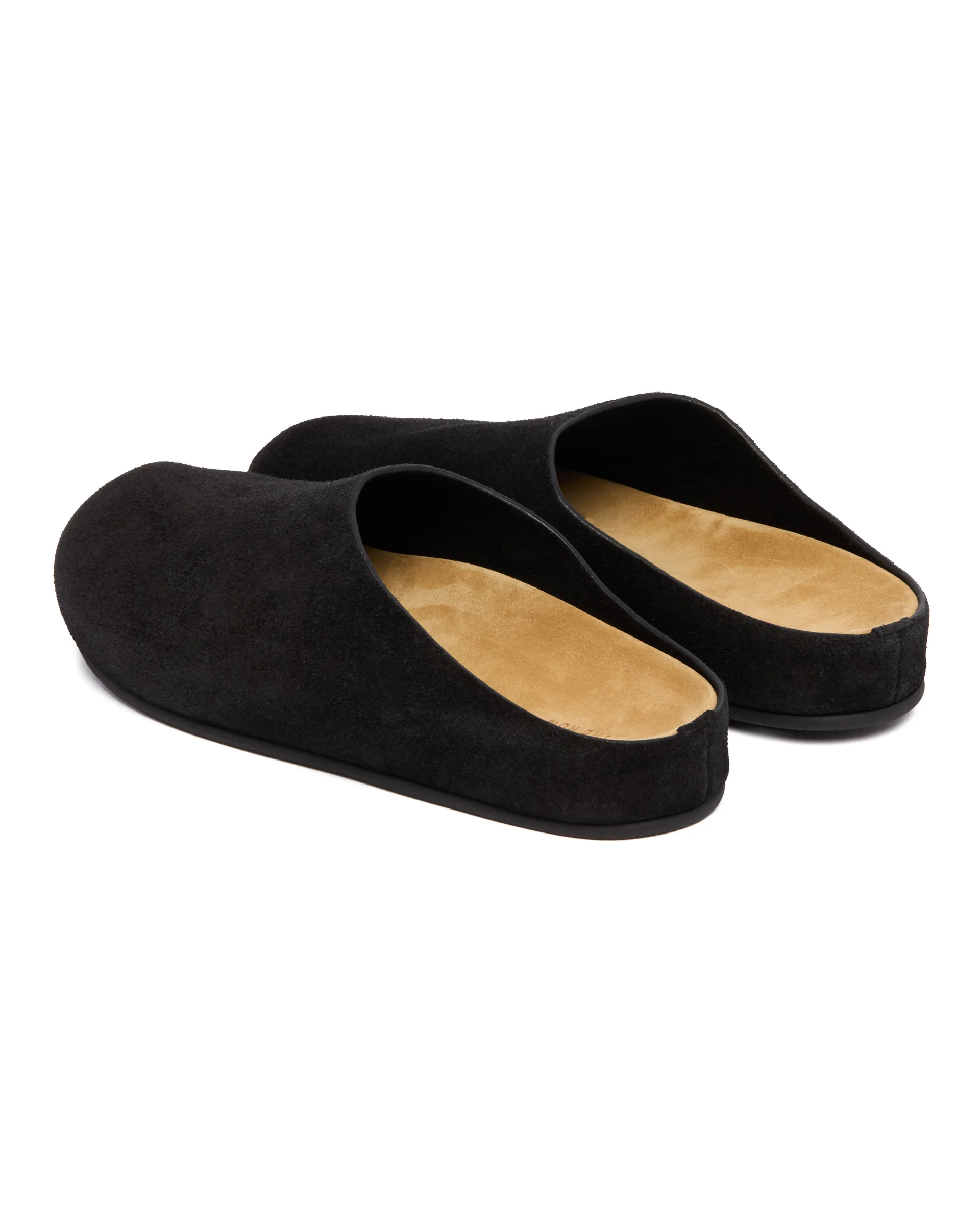 Mules Hugo In Suede Nere - Image 5