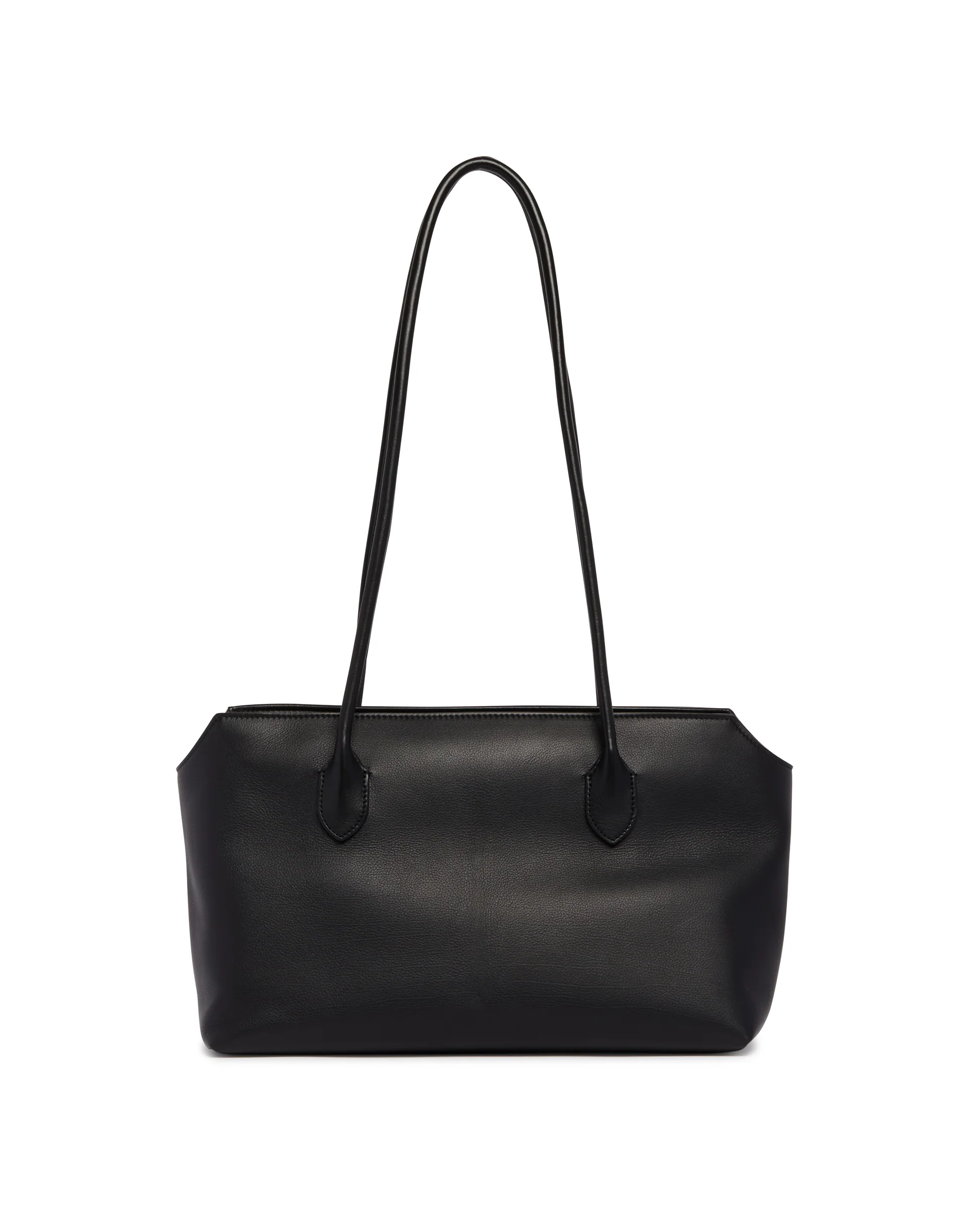 Borsa Terrasse In Pelle Nera - Image 2