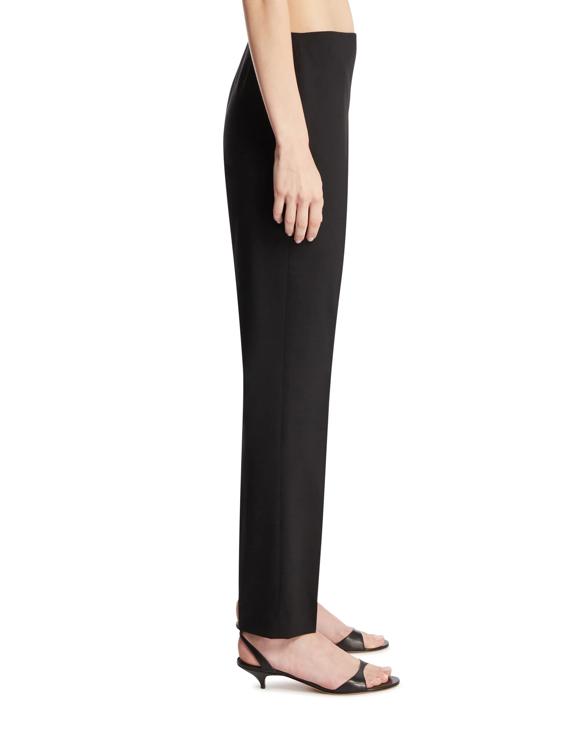 Pantaloni In Lana Neri - Image 4