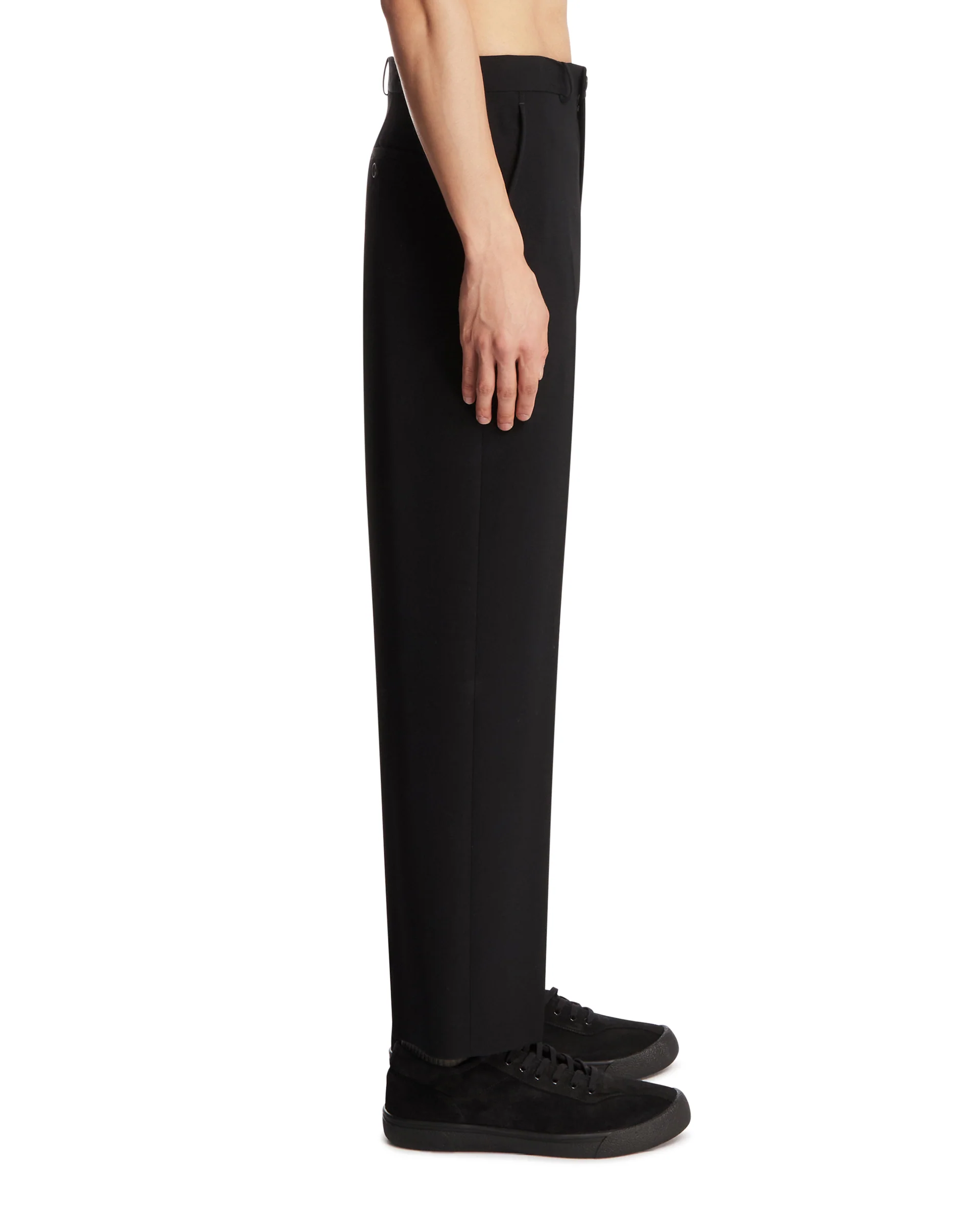Pantaloni In Lana Neri - Image 4