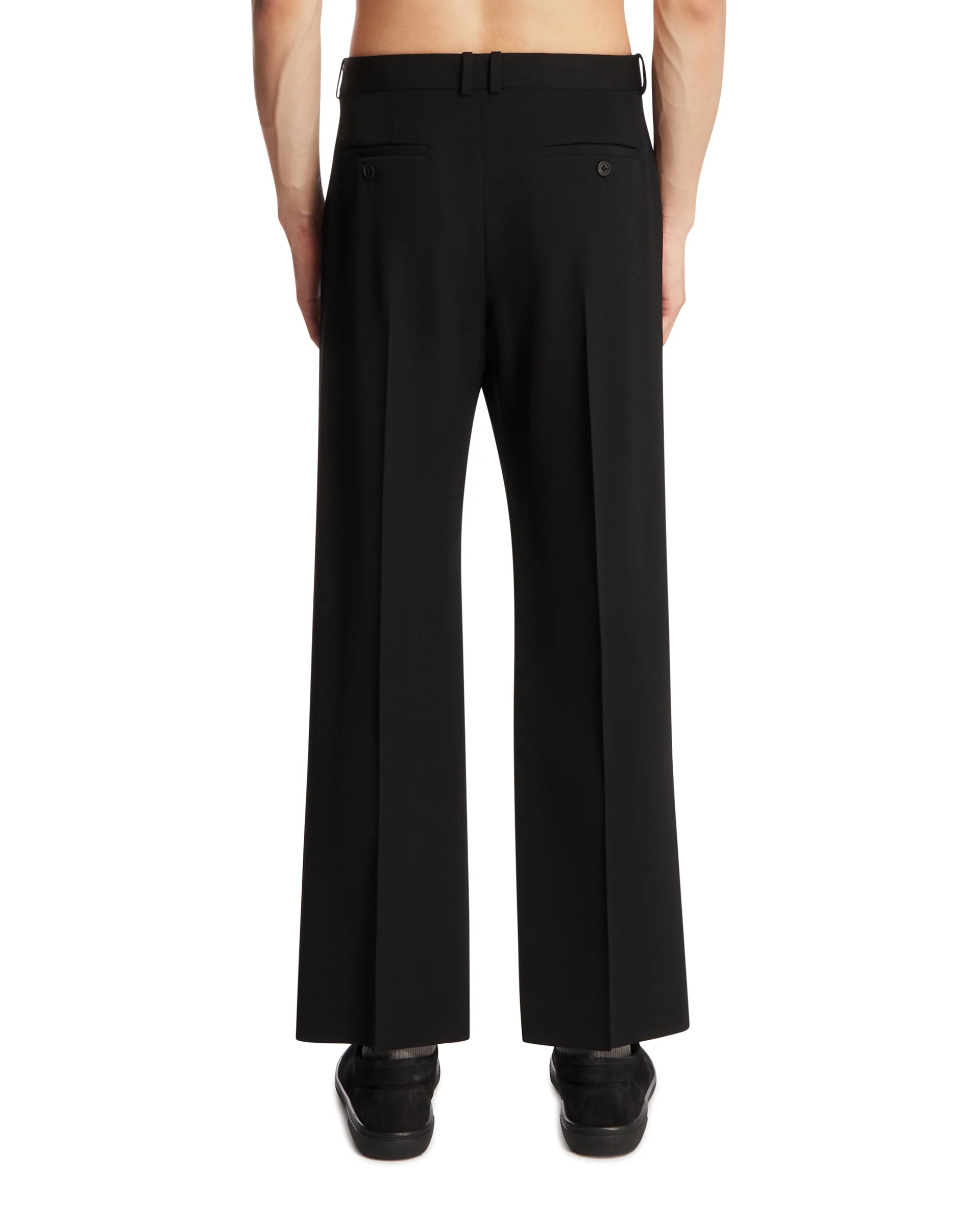 Pantaloni In Lana Neri - Image 5