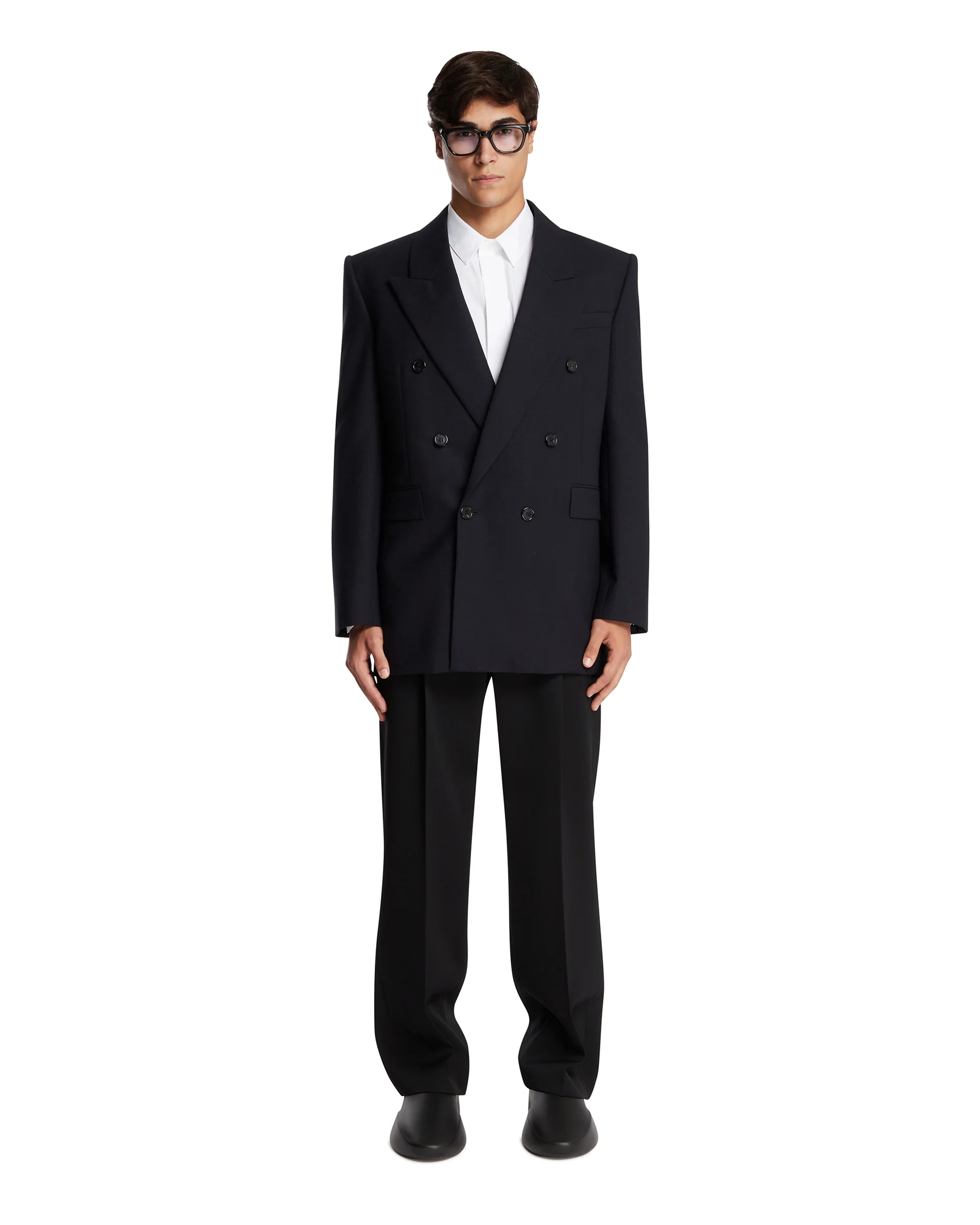 Pantaloni In Lana Zev Neri - Image 3