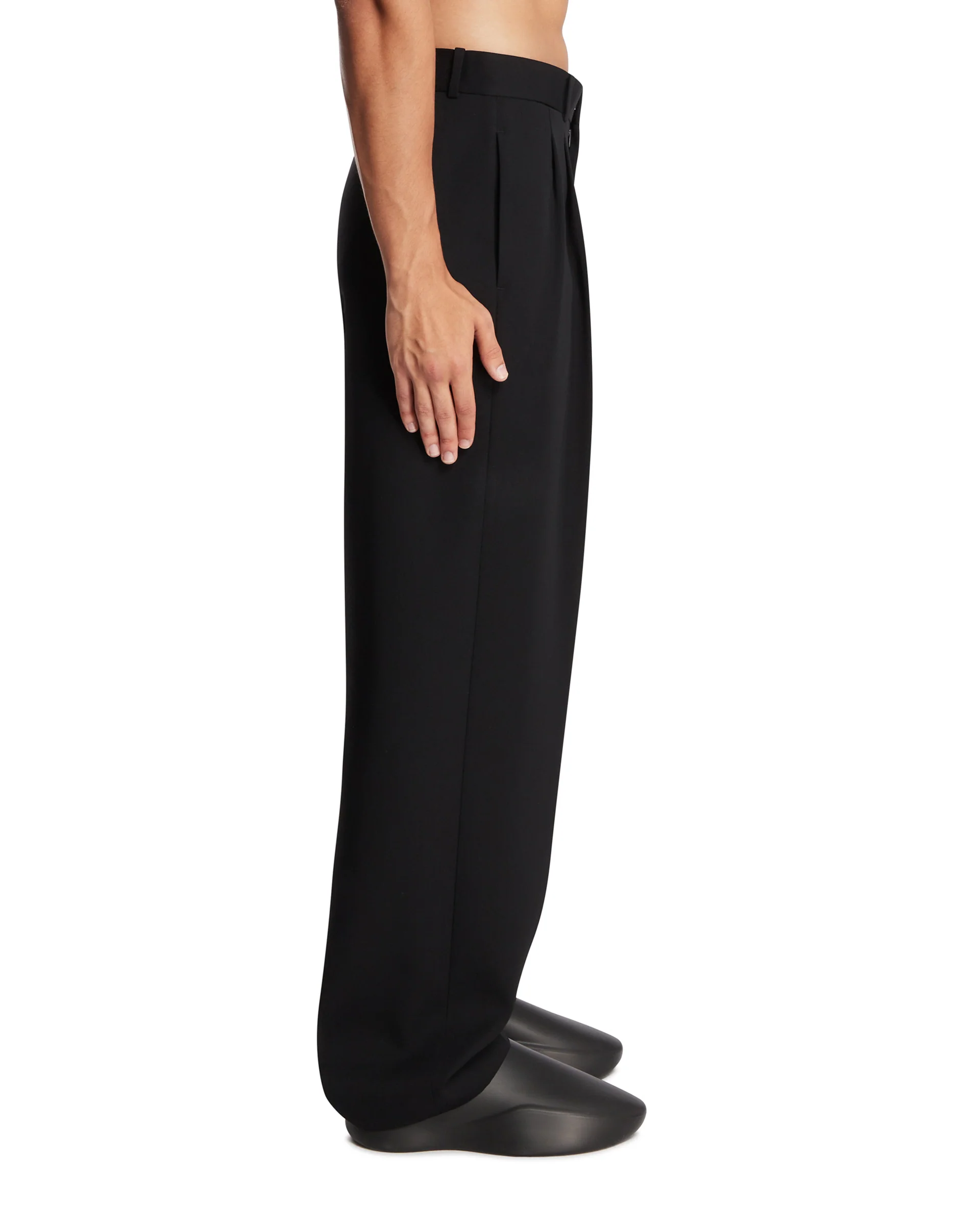 Pantaloni In Lana Zev Neri - Image 4