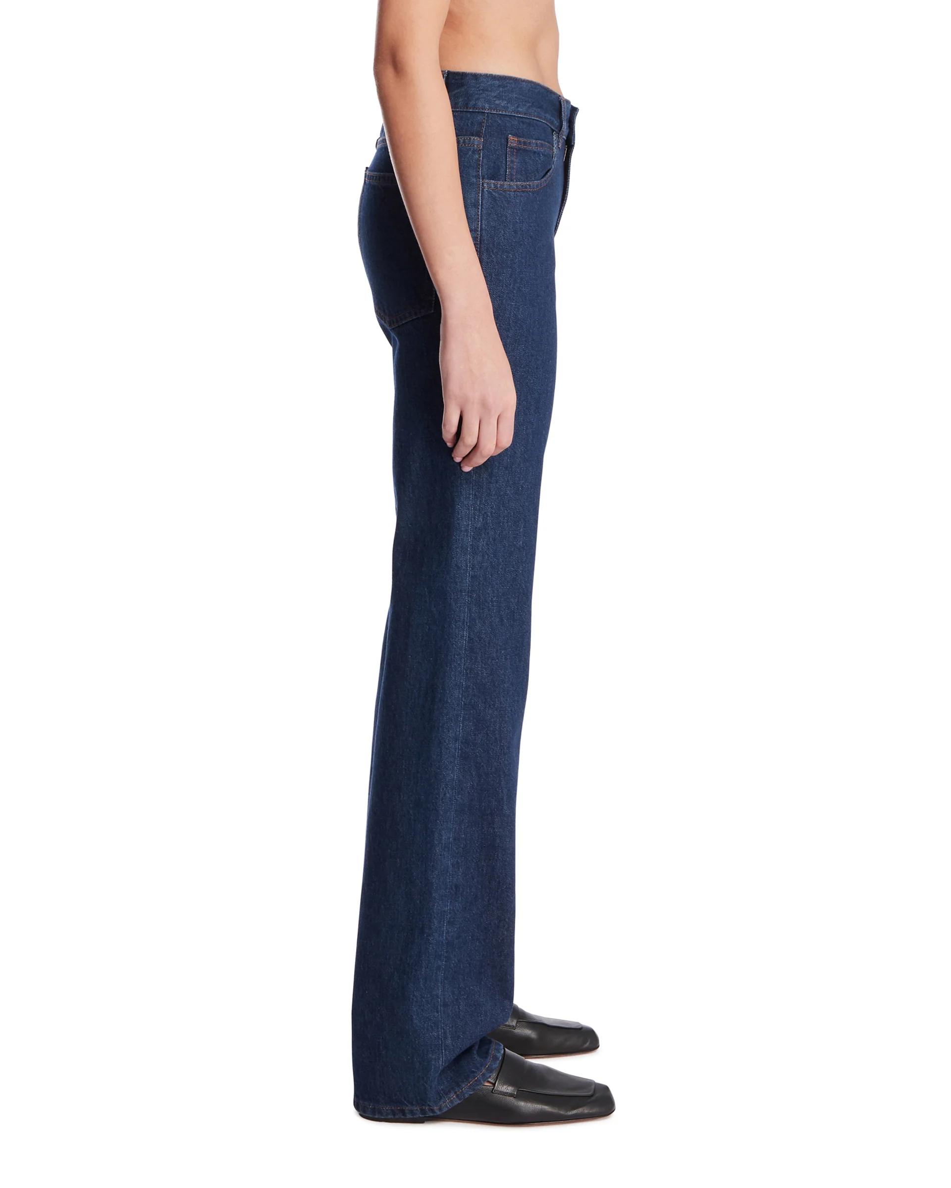 Jeans in Cotone Carlyl Blu - Image 4