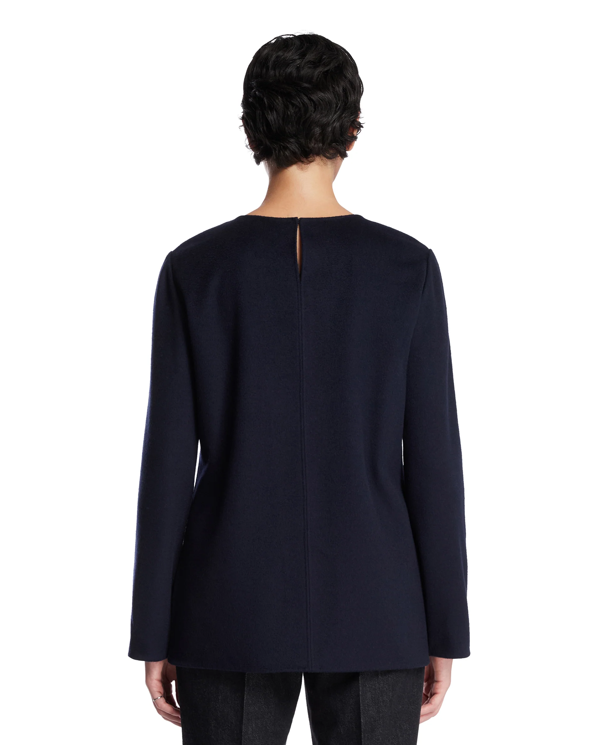 Top In Cashmere Blu - Image 5