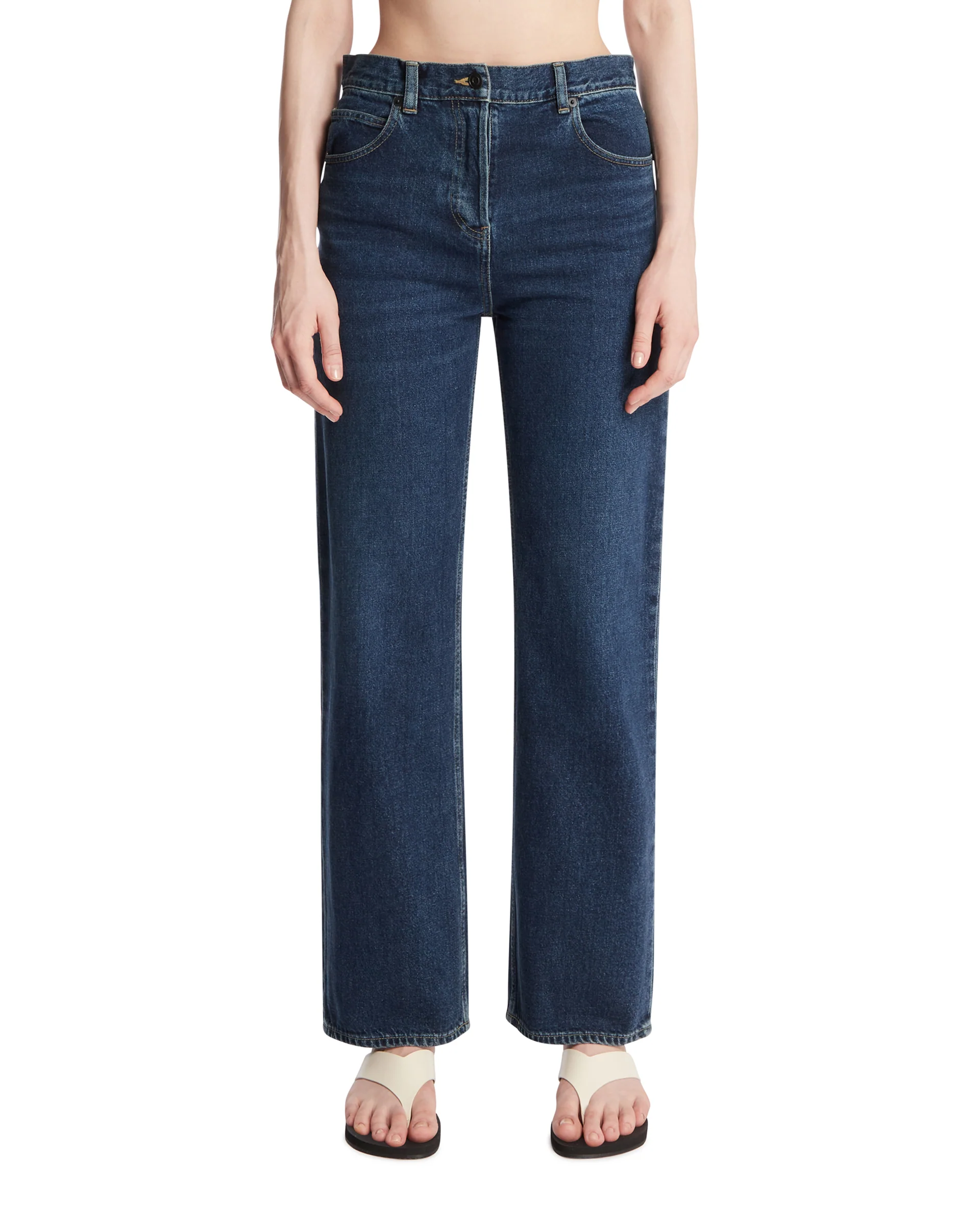 Jeans A Cinque Tasche Blu