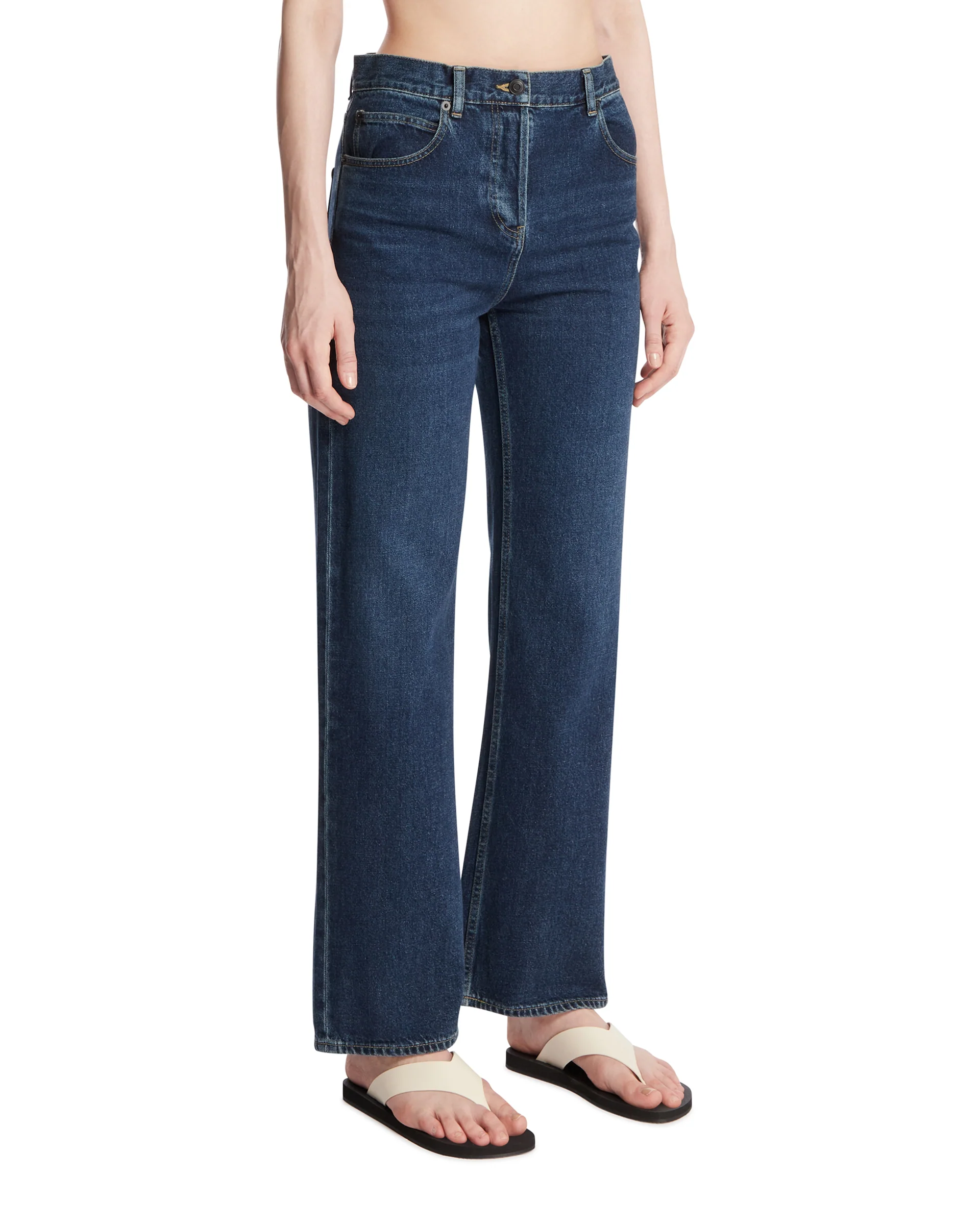 Jeans A Cinque Tasche Blu - Image 2