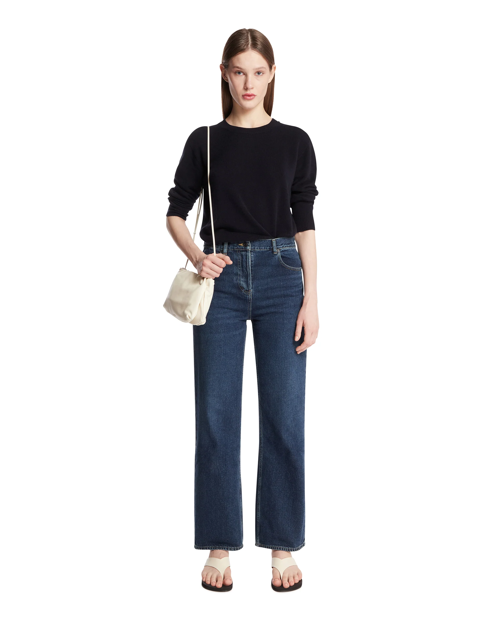 Jeans A Cinque Tasche Blu - Image 3