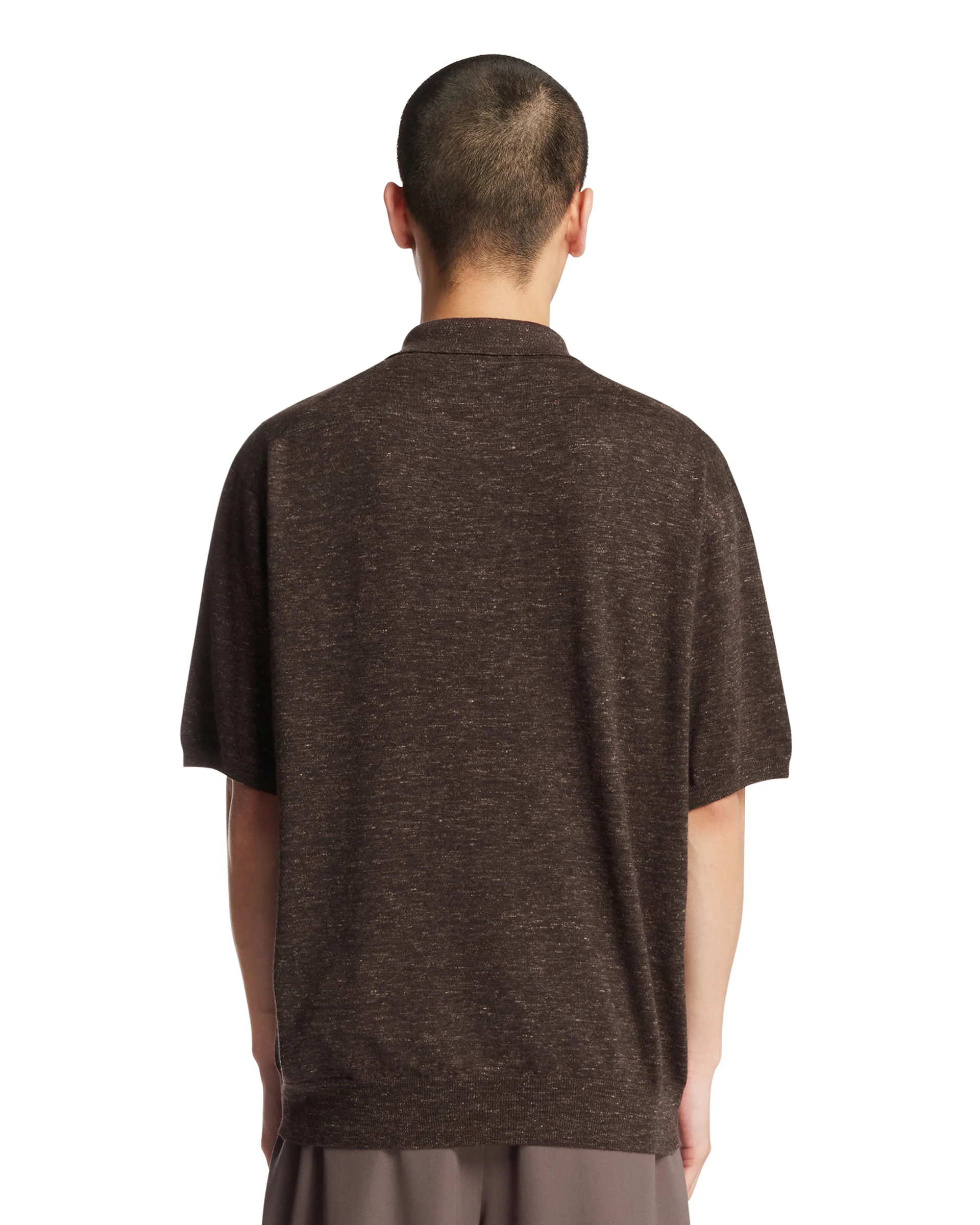 Top Borges In Cashmere Marrone - Image 5