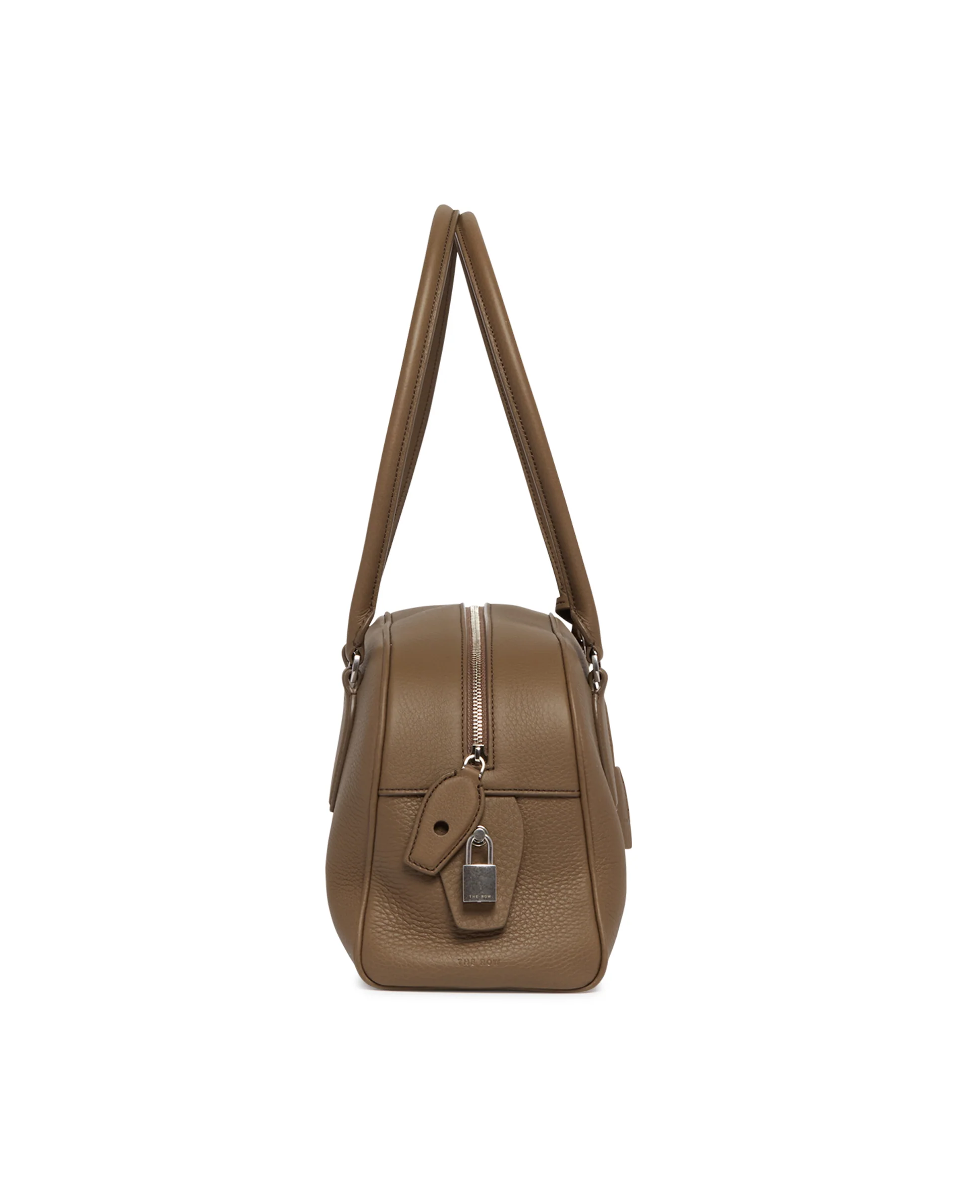 Borsa E/W India In Pelle Marrone - Image 7