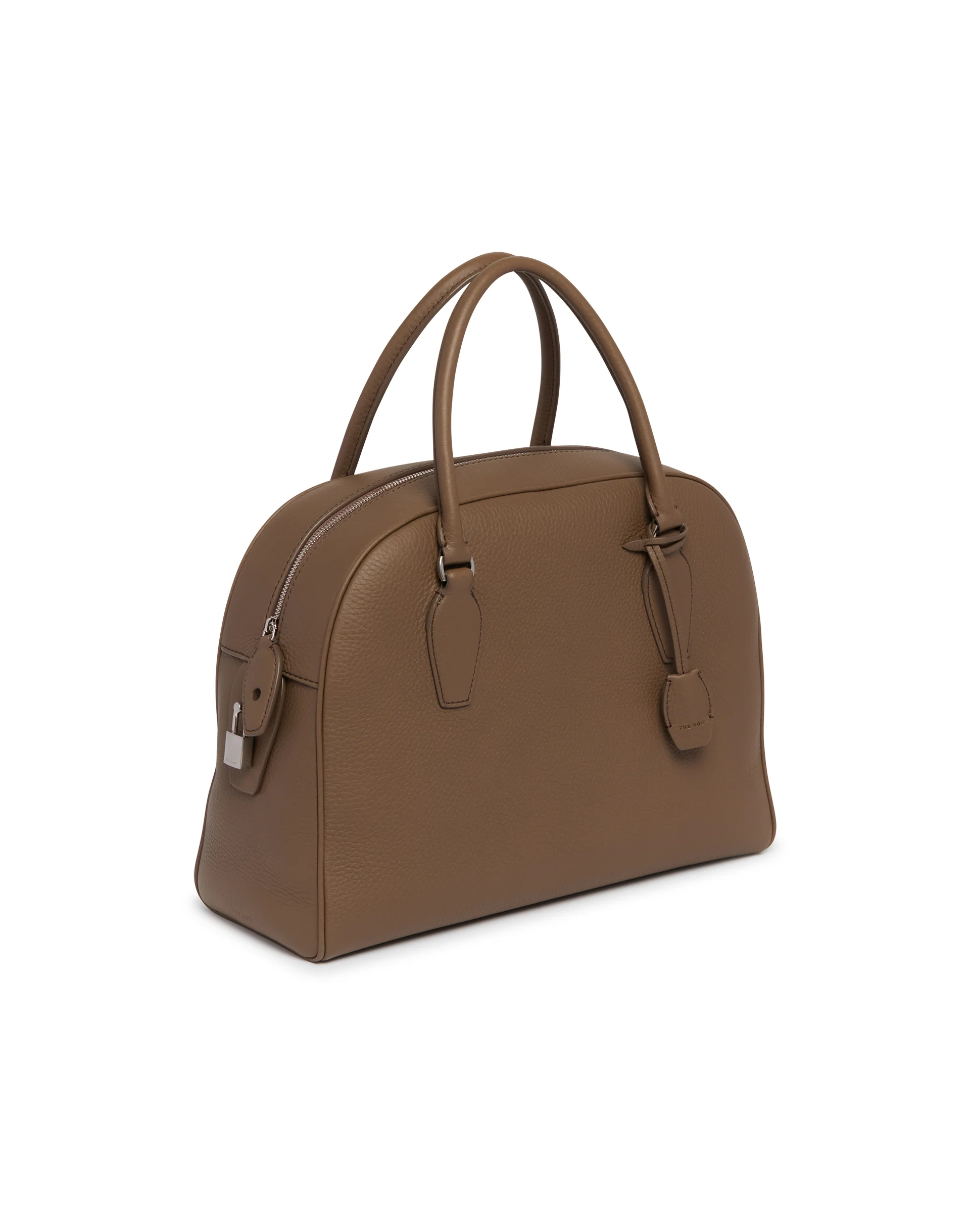 Borsa India 12 in Pelle Marrone - Image 3