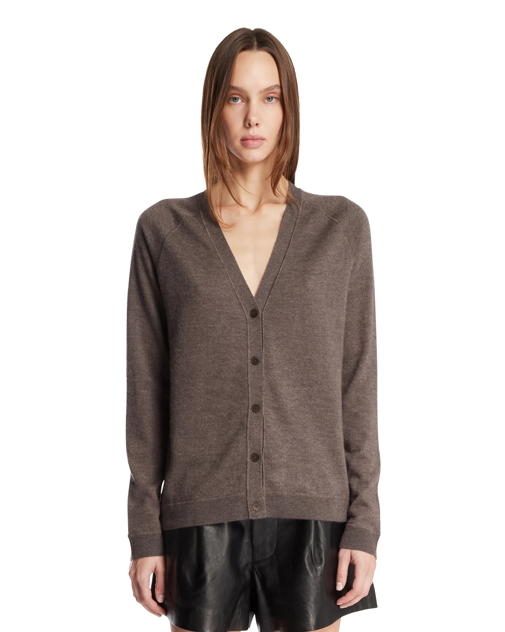 Cardigan Liberty Marrone