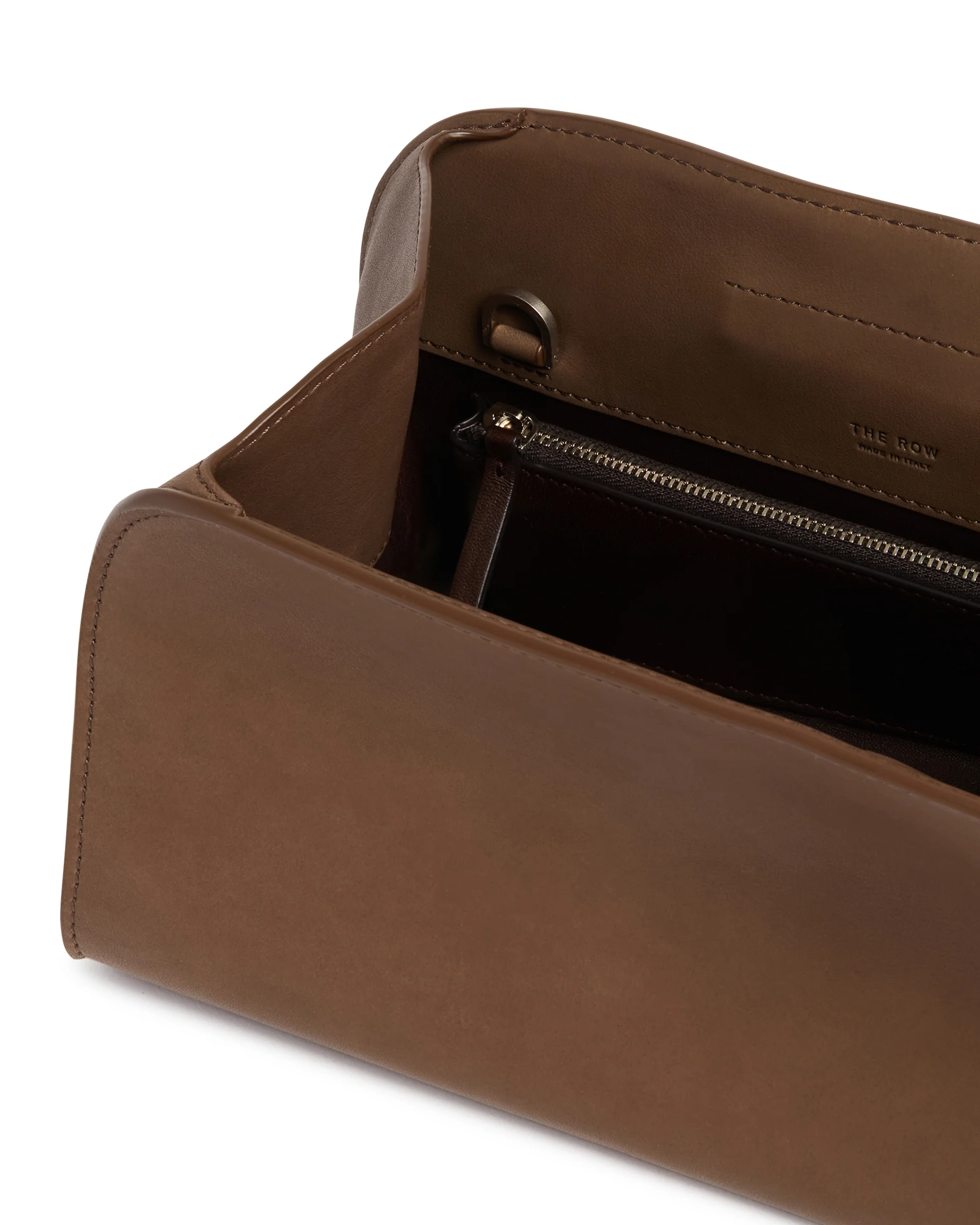 Clutch Peggy in Pelle Marrone - Image 4