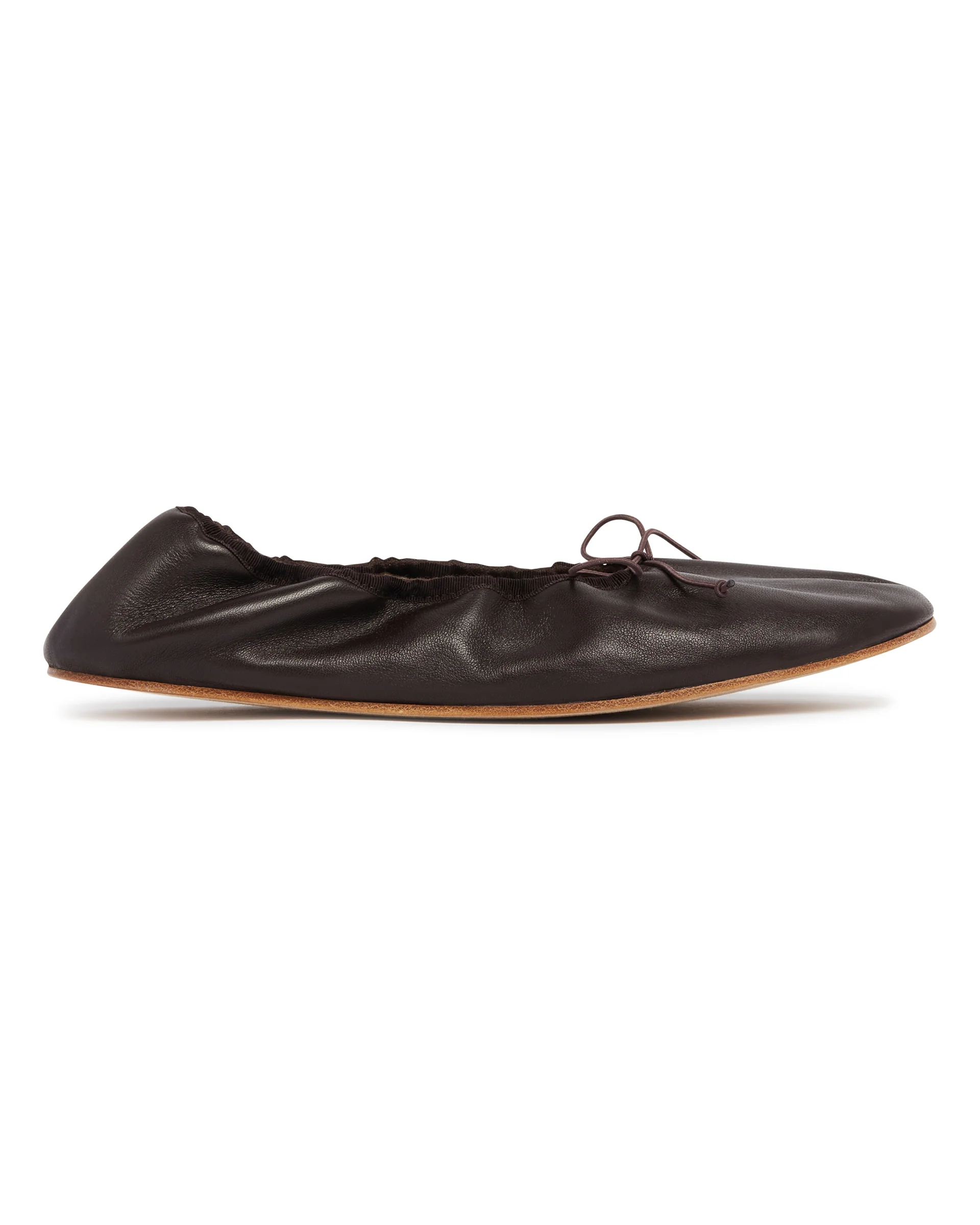 Ballerine Stondate in Pelle Marroni - Image 2