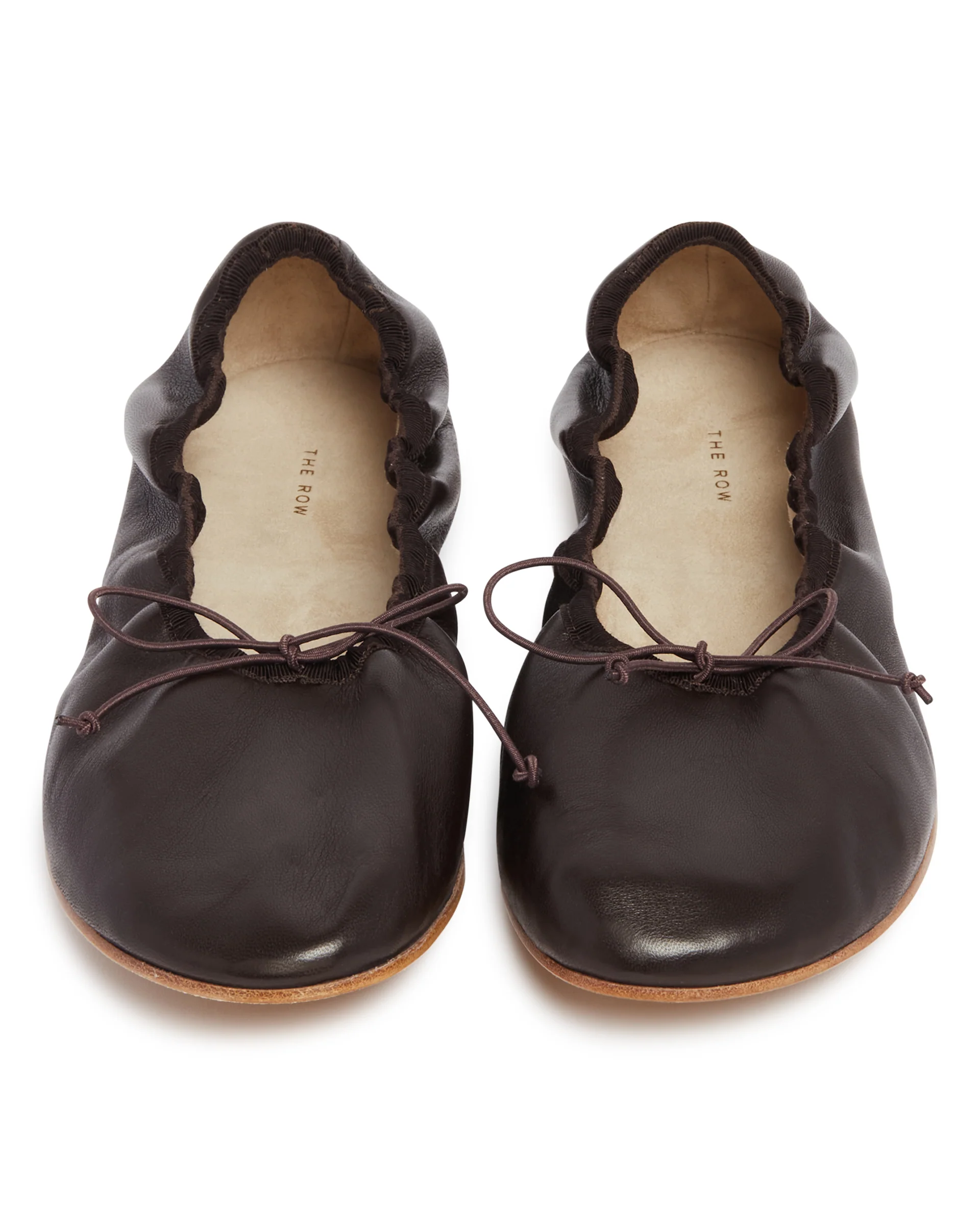 Ballerine Stondate in Pelle Marroni - Image 4