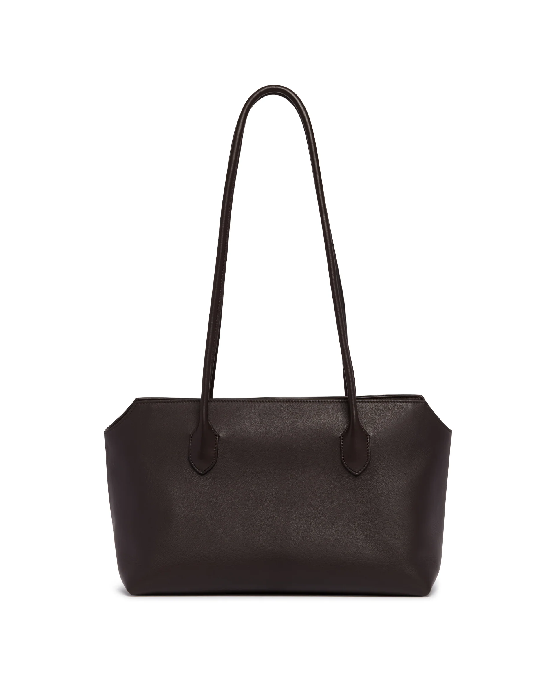 Borsa Terrasse In Pelle Marrone