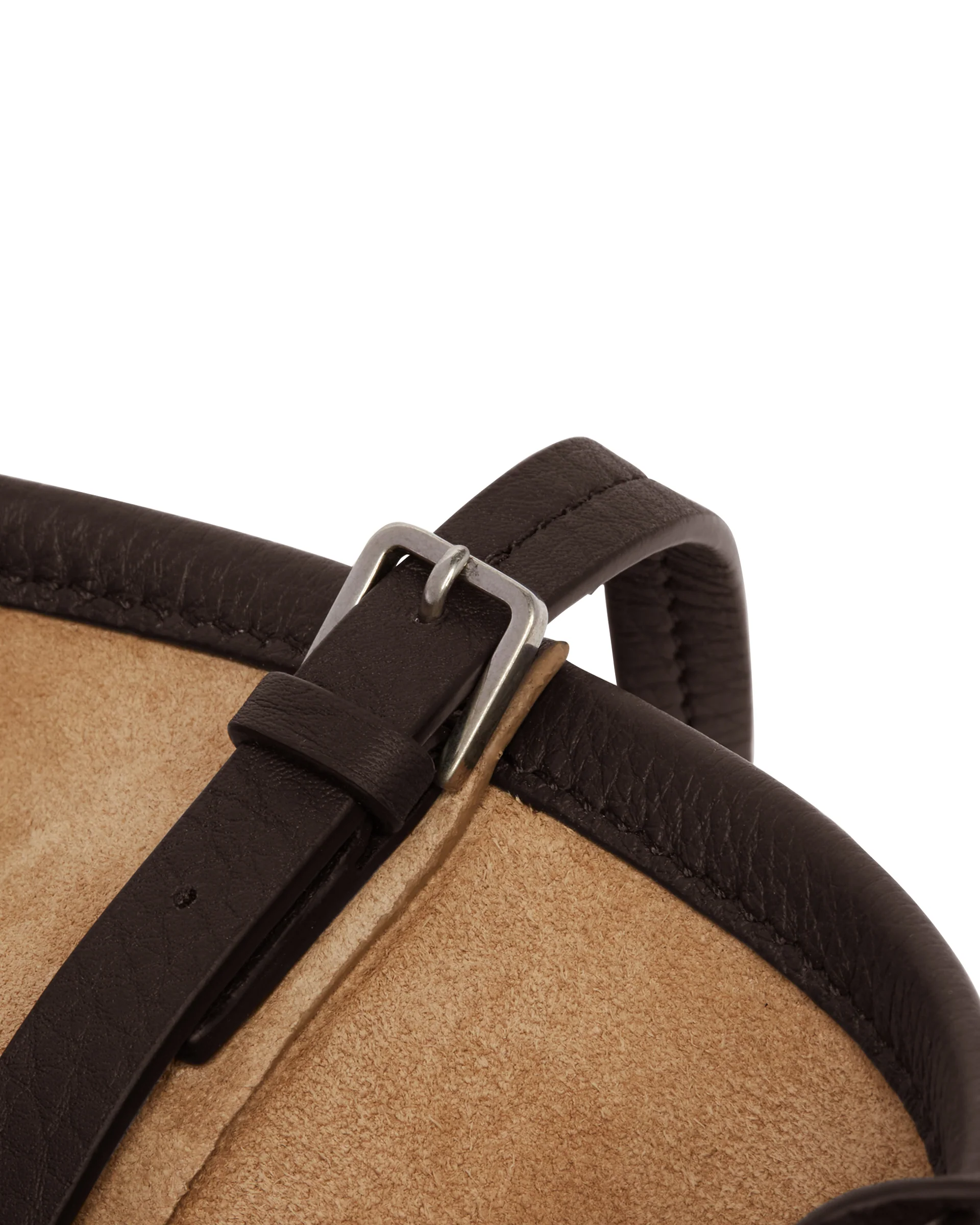 Borsa A Tracolla In Pelle Marrone Scuro - Image 4