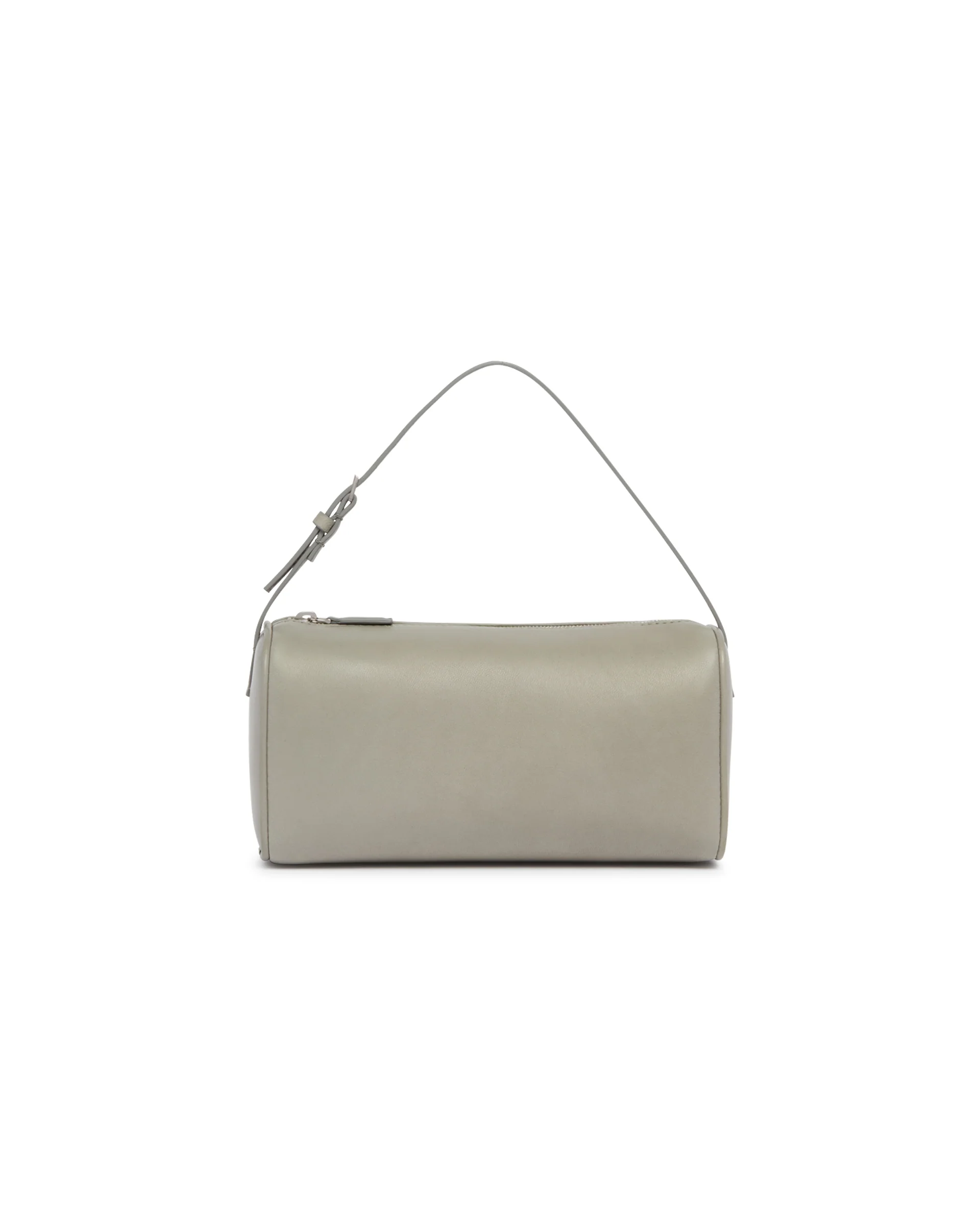 Borsa 90s In Pelle Grigia - Image 2
