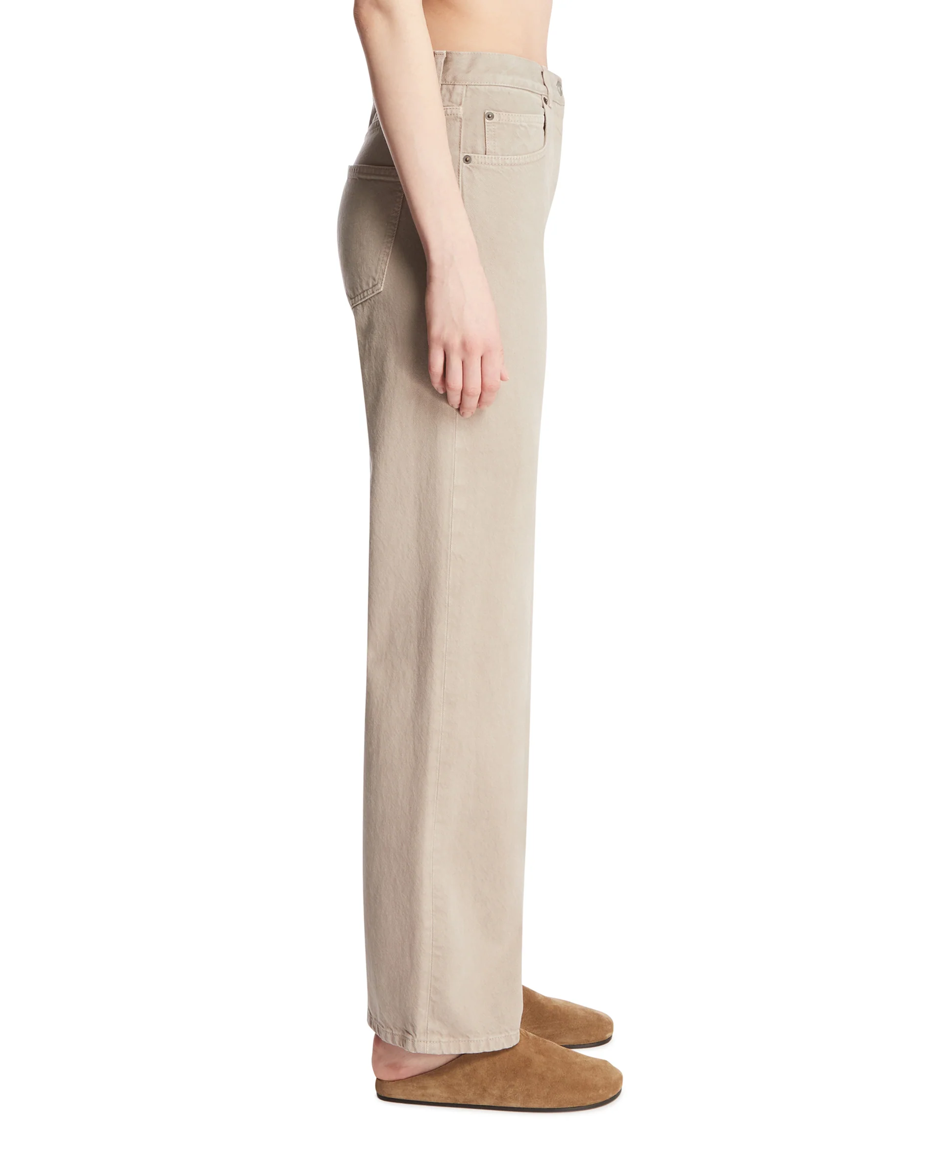 Jeans Finbar In Cotone Grigio - Image 4