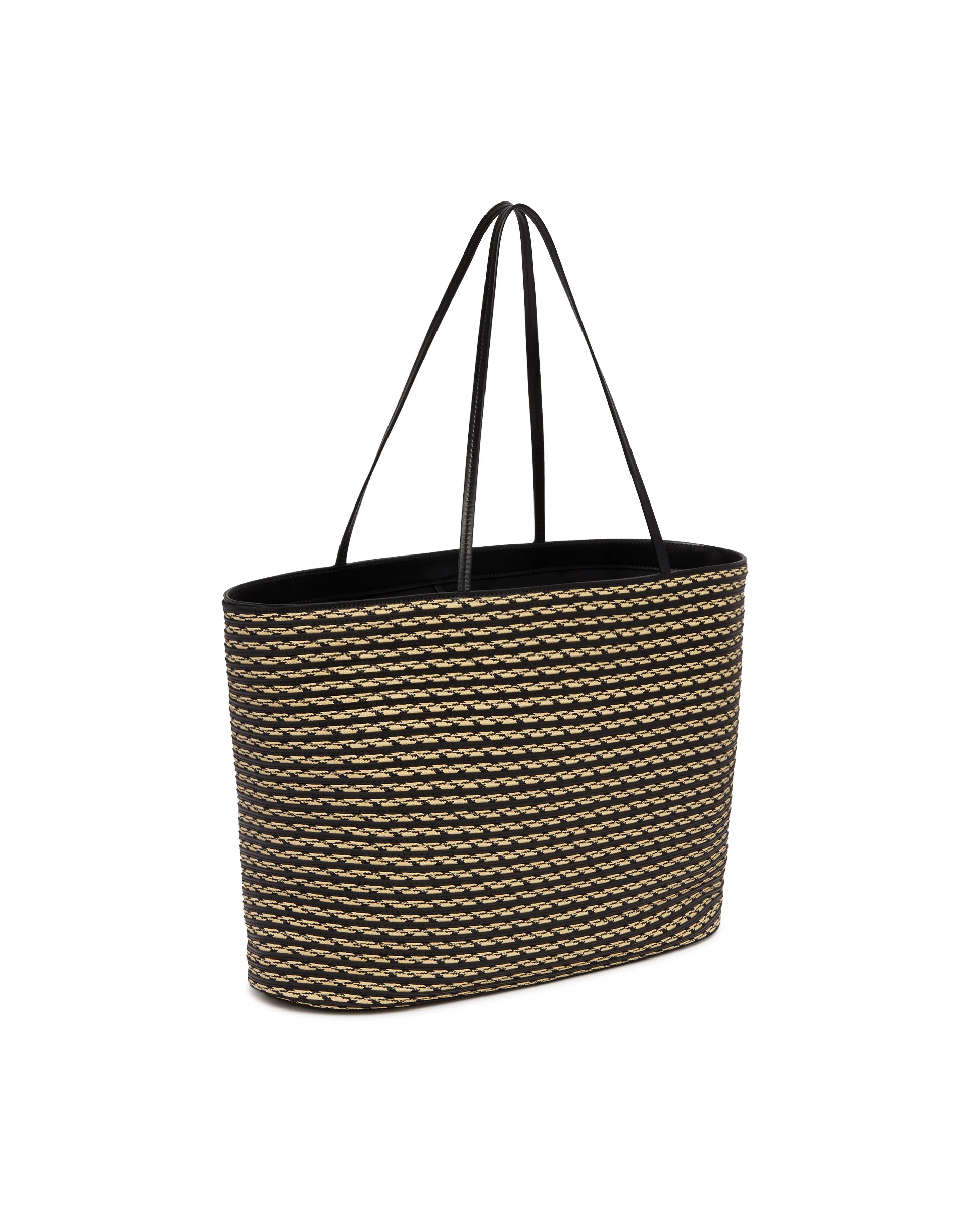 Borsa Tote Beau In Rafia Grande - Image 3