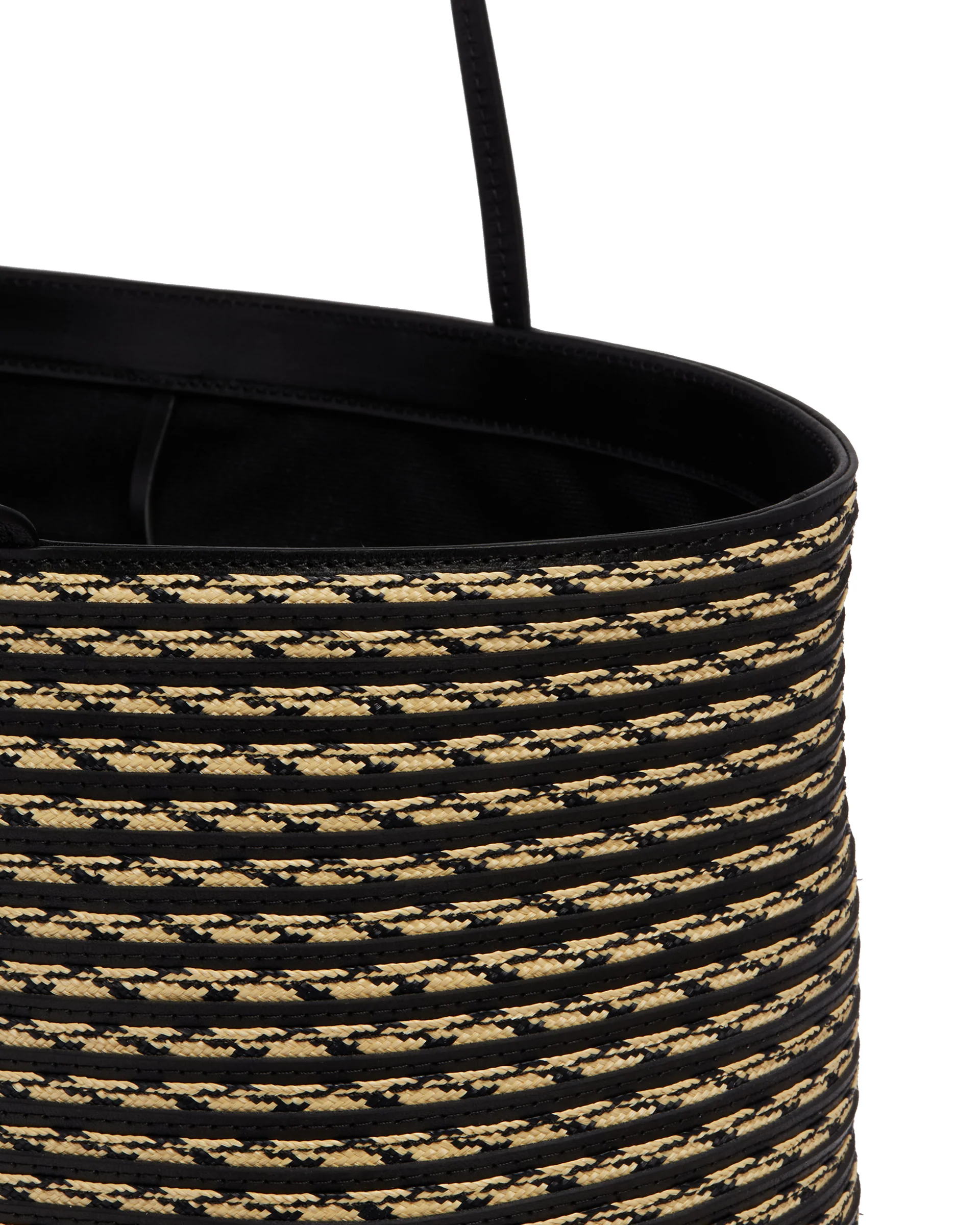 Borsa Tote Beau In Rafia Grande - Image 4