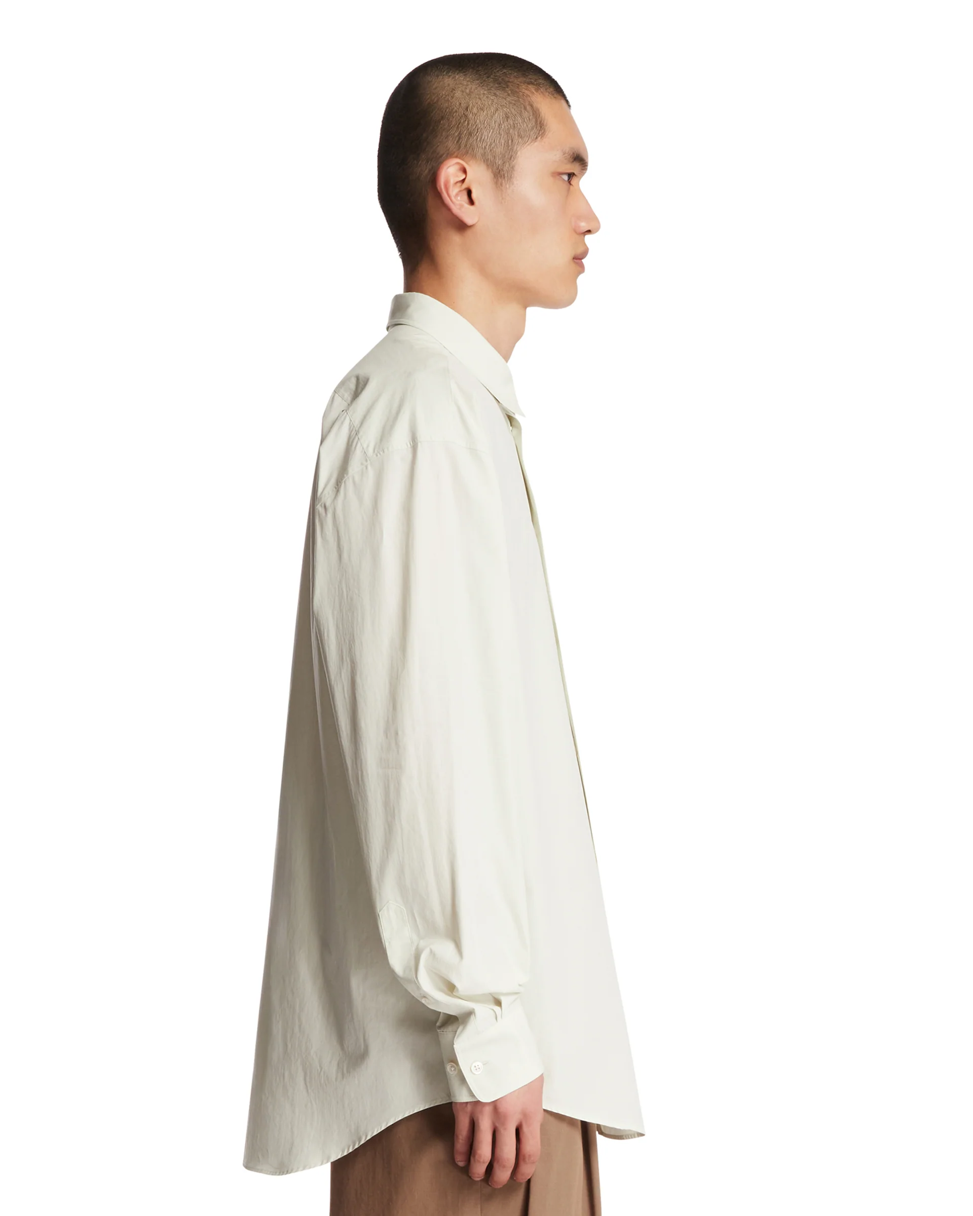 Camicia in Cotone Nilo Verde - Image 4