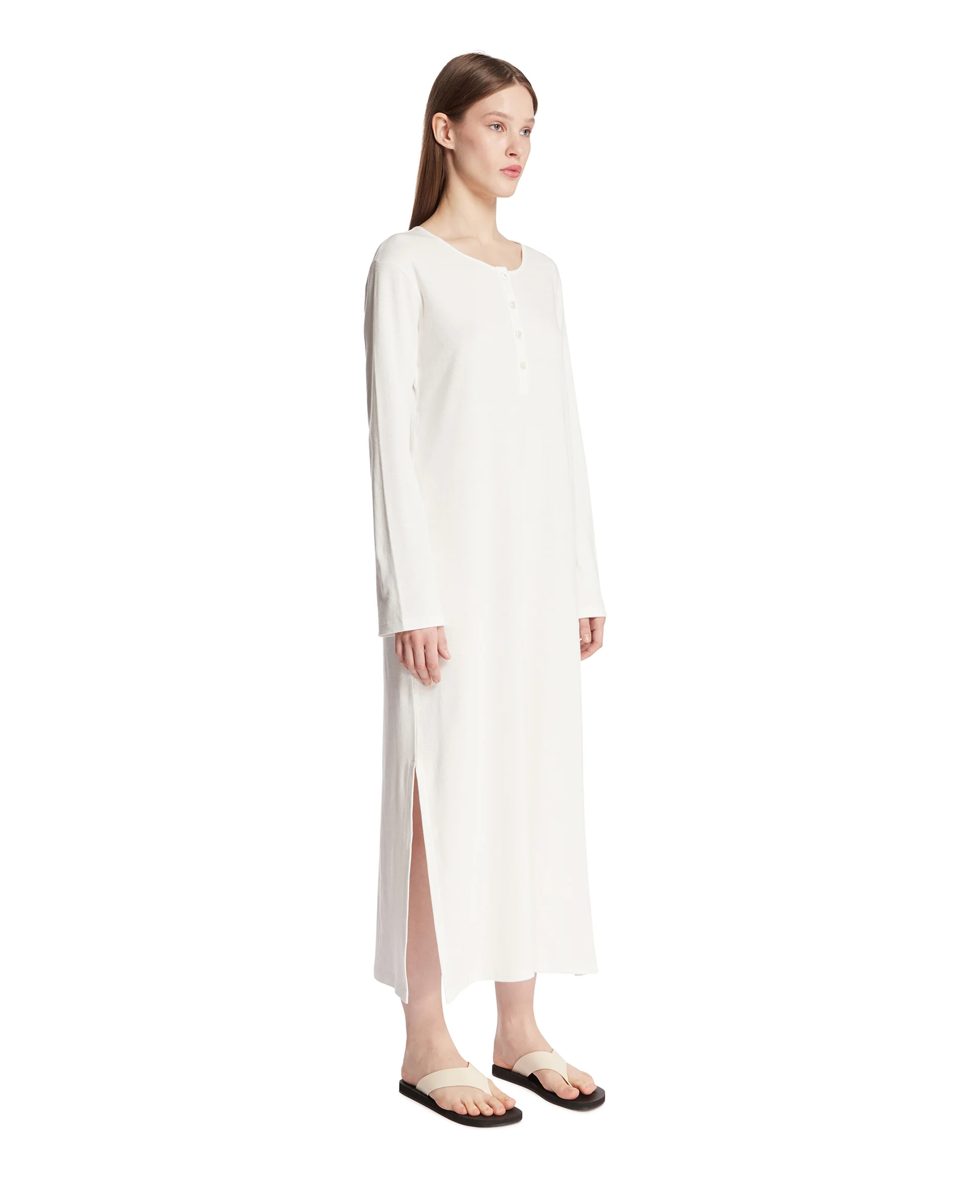 Abito In Cotone Bianco - Image 2