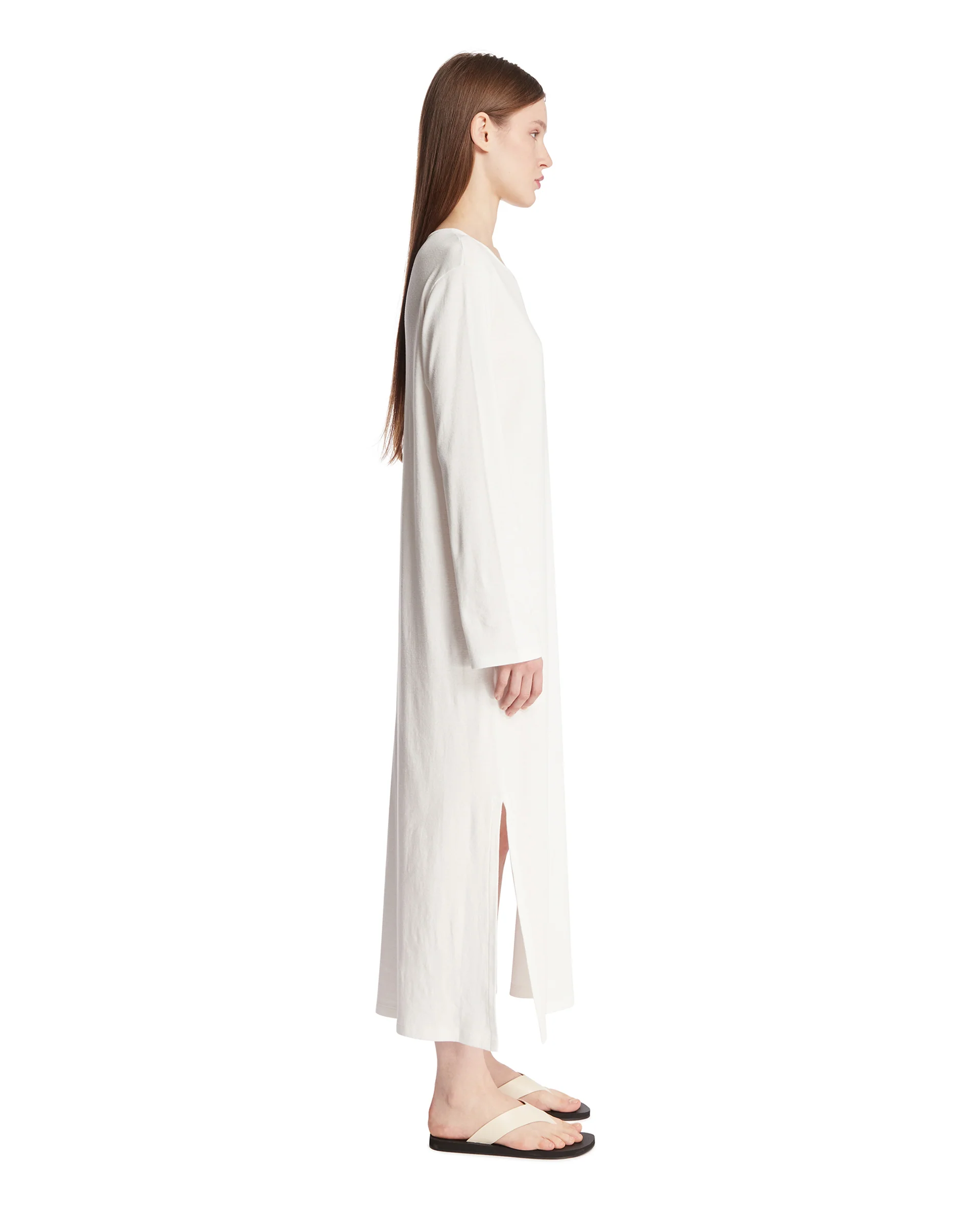 Abito In Cotone Bianco - Image 4