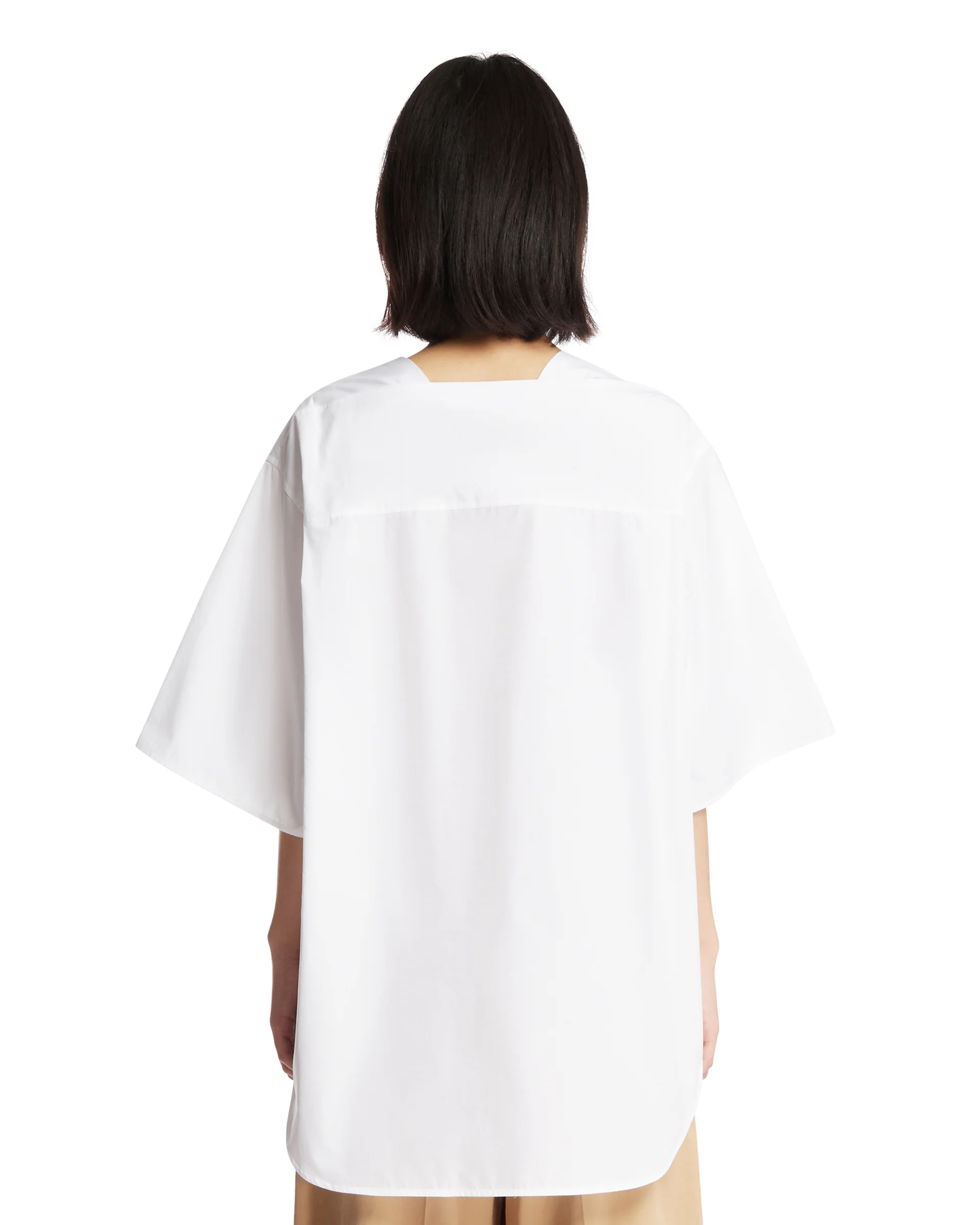 T-Shirt In Cotone Bianca - Image 5