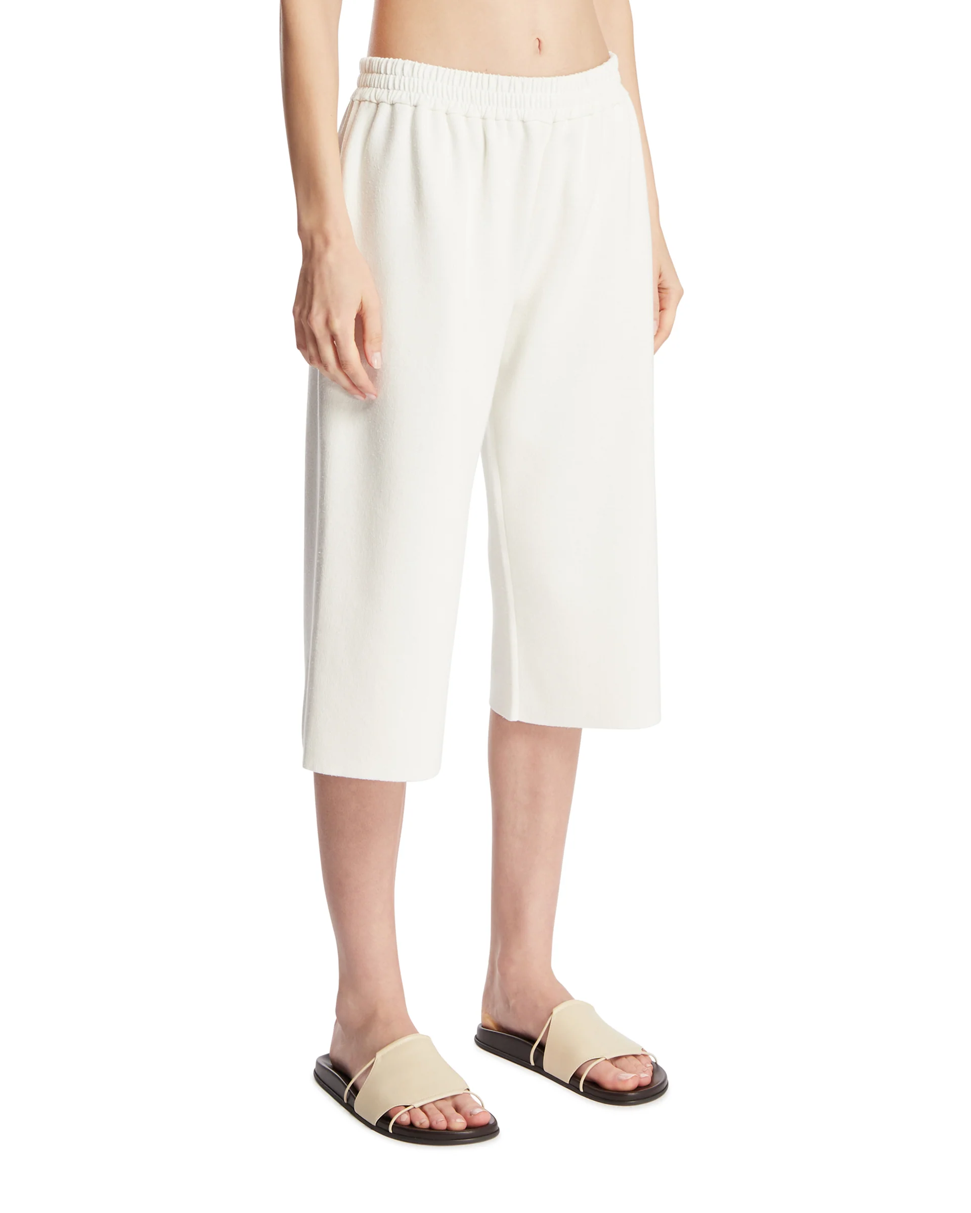 Pantaloni Cropped Bianchi - Image 2
