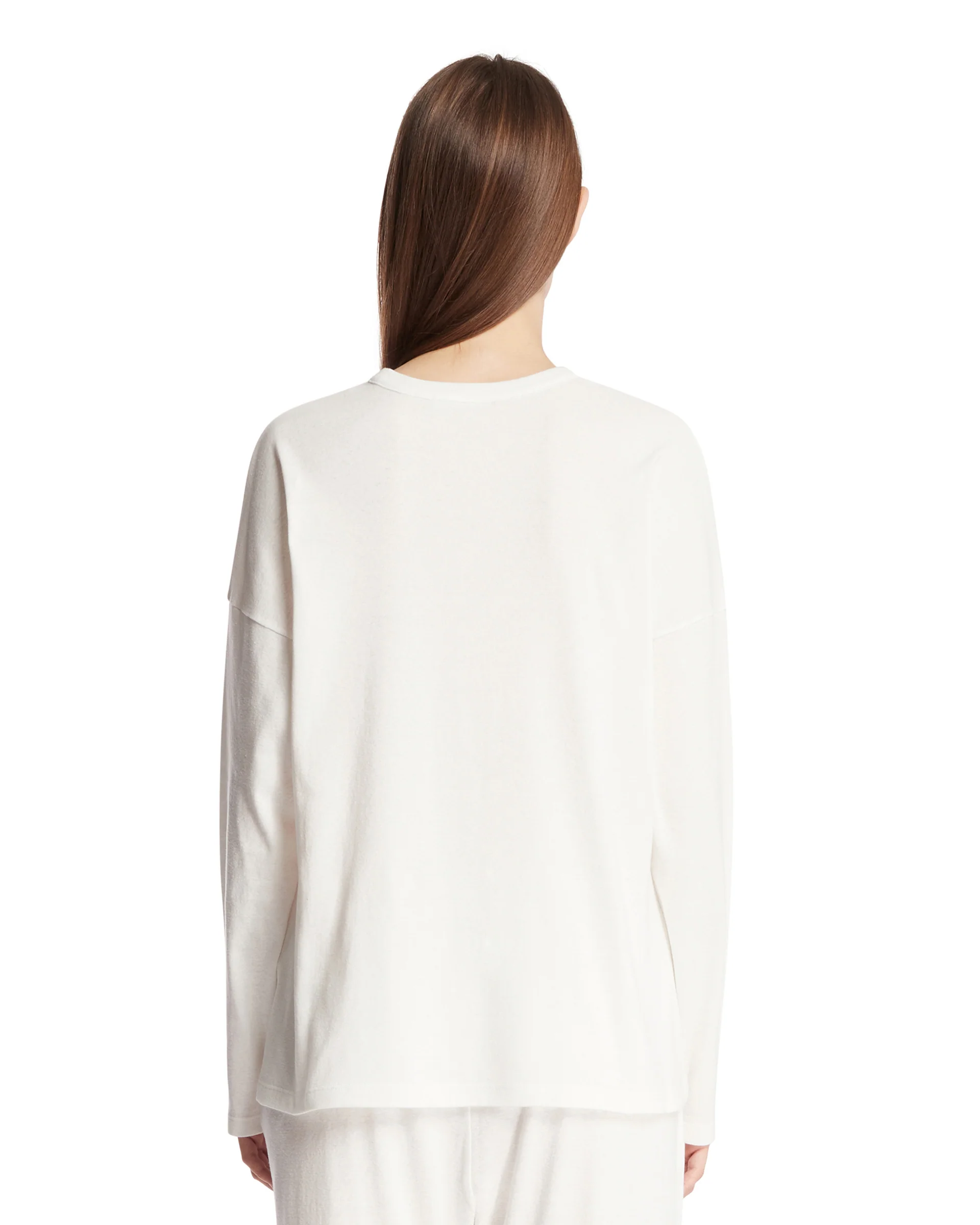 T-shirt Floris in Cotone Bianco - Image 5