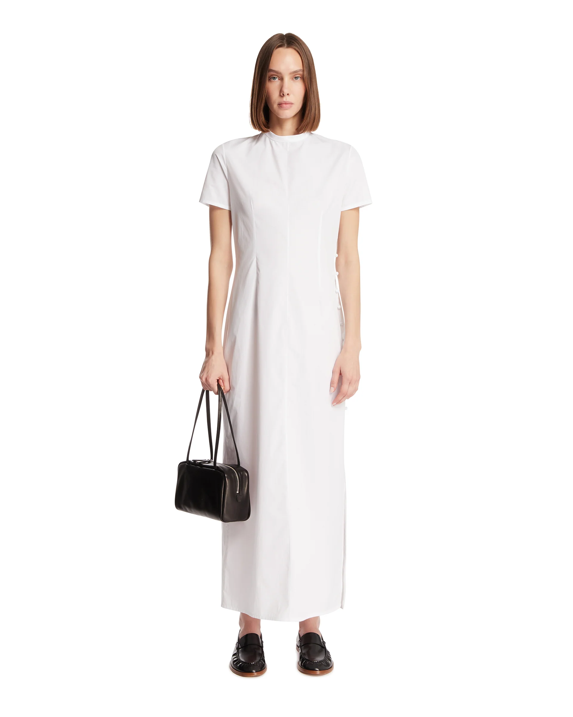 Abito Kalmia In Cotone Bianco - Image 3