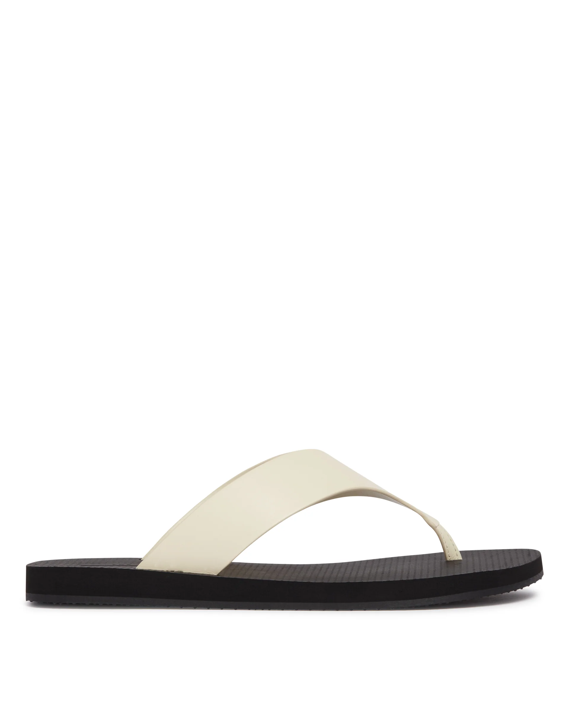 Sandali Infradito In Pelle Bianchi