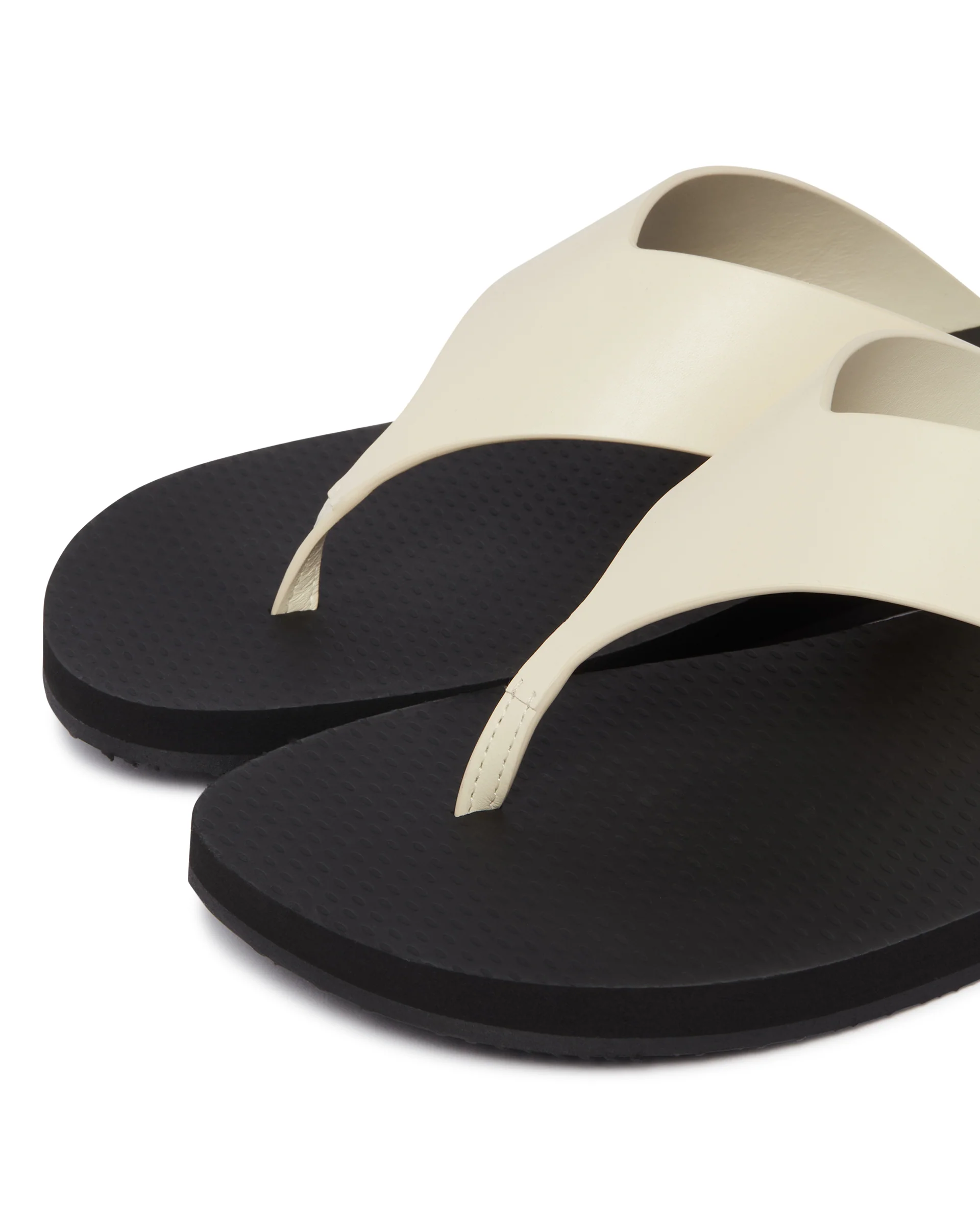 Sandali Infradito In Pelle Bianchi - Image 6