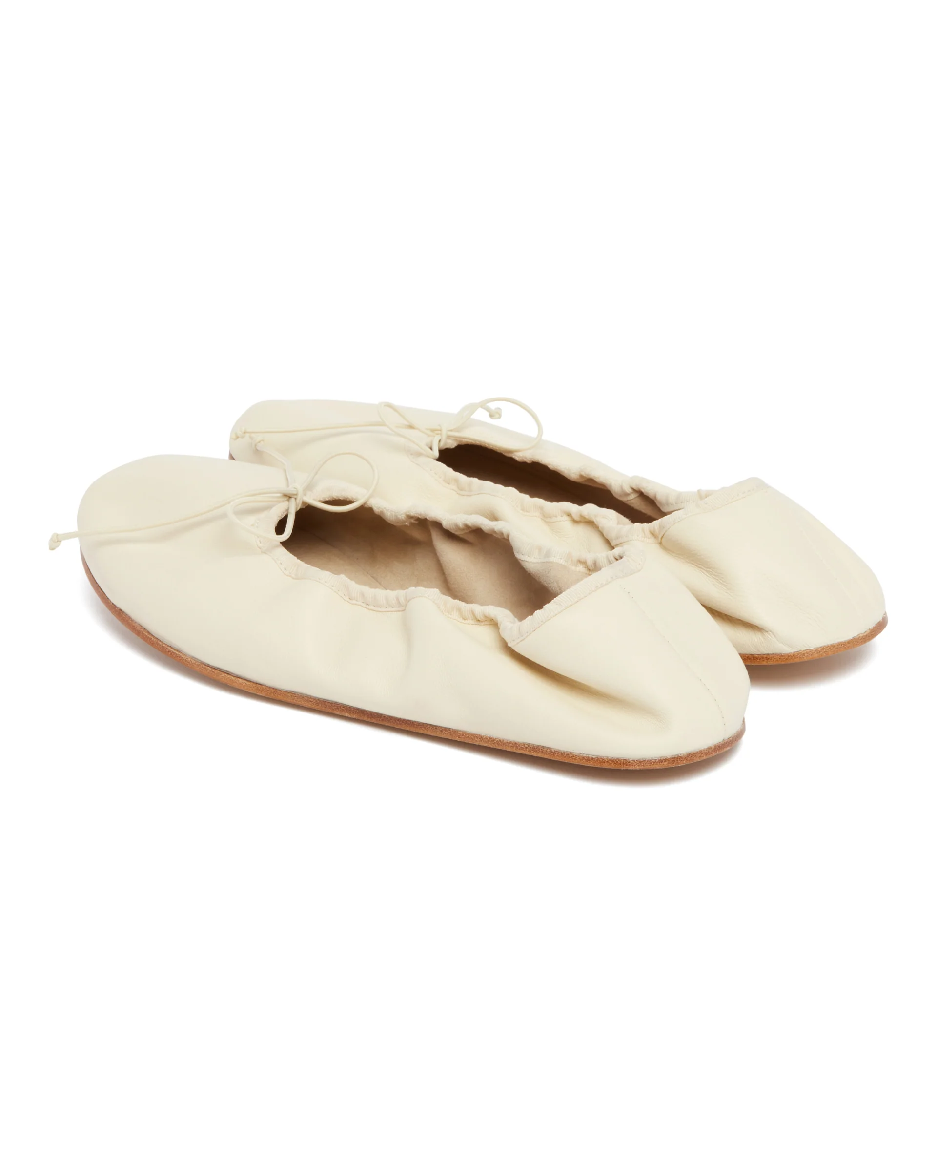 Ballerine Arrotondate Basse Bianche - Image 5