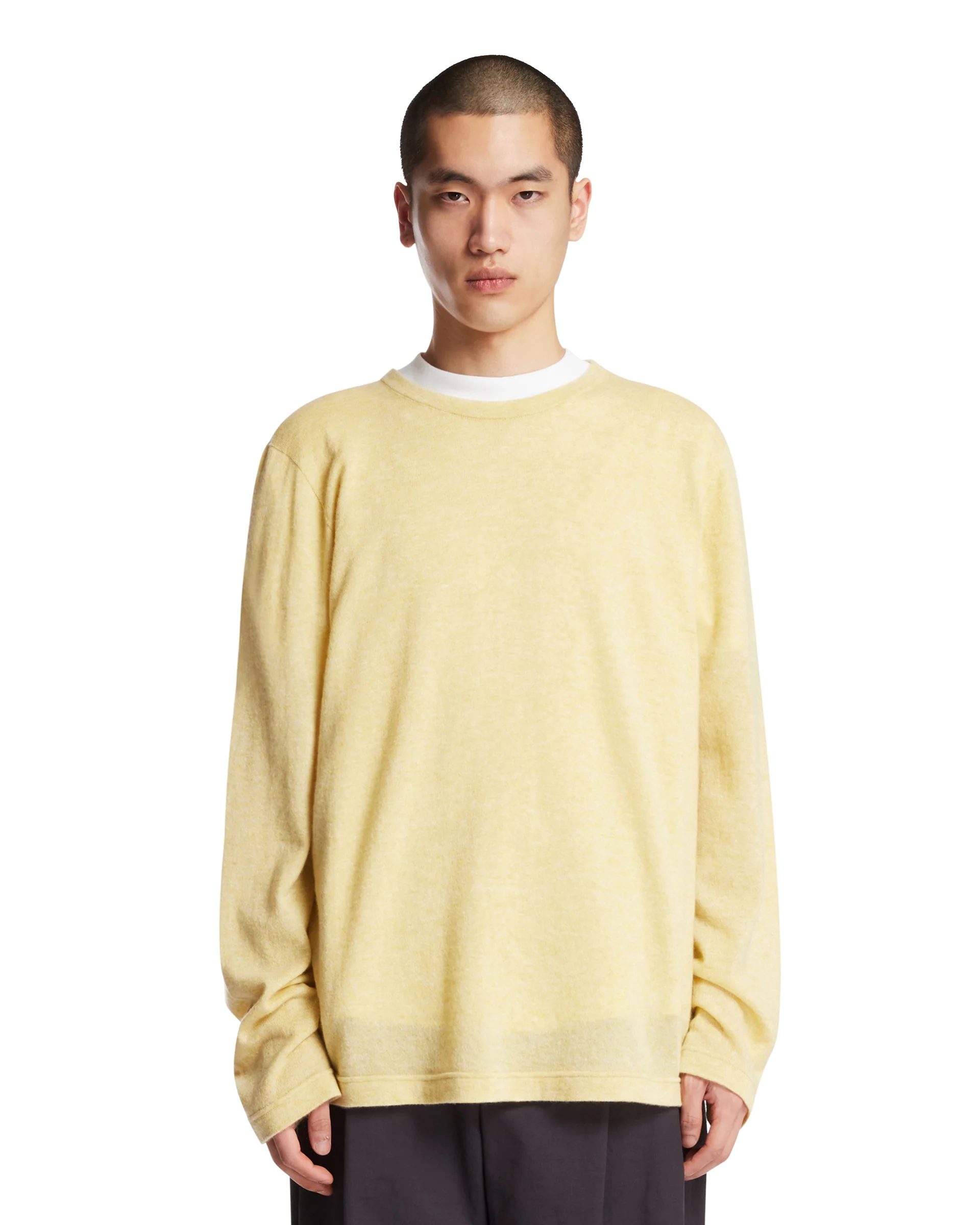 Maglione Casas In Cashmere Giallo